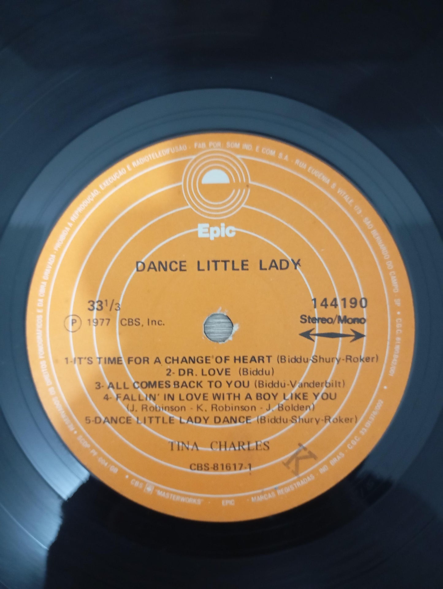 Lp Vinil Tina Charles Dance Little Lady