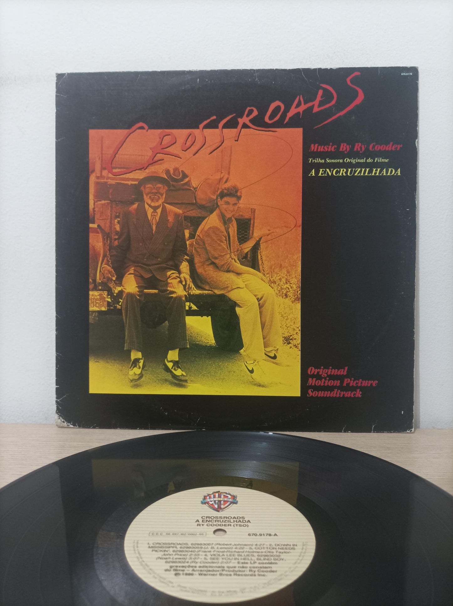 Lp Vinil Ry Cooder Trilha Sonora Crossroads / A Encruzilhada