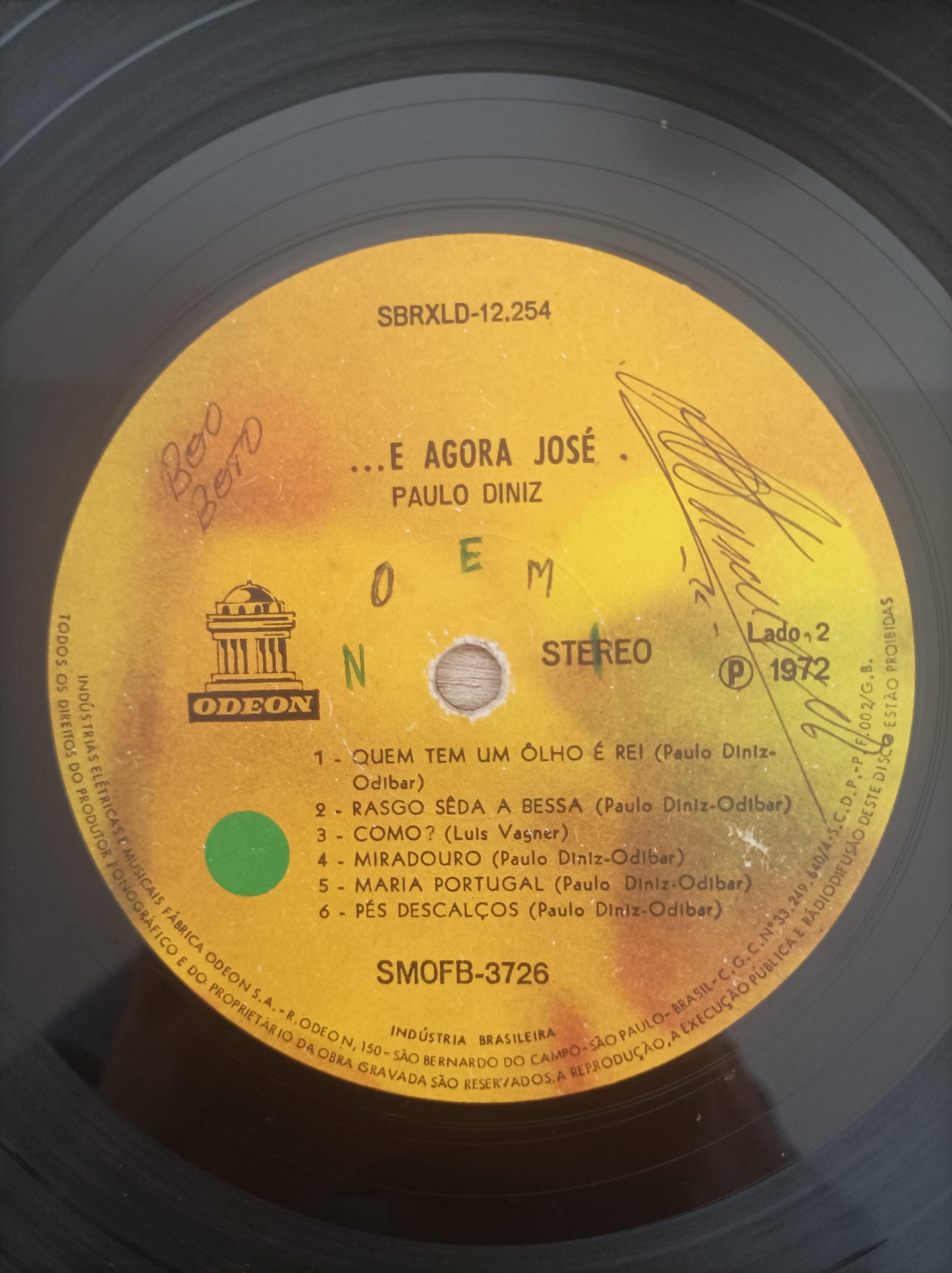 Lp Vinil Paulo Diniz ...E Agora José