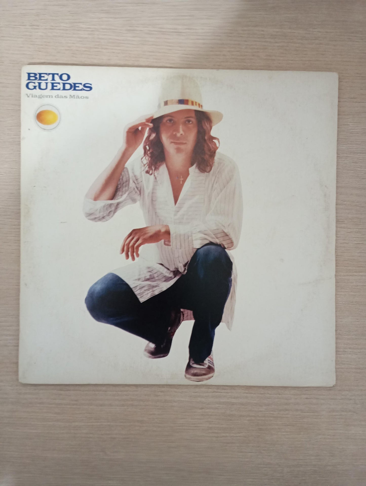 Lp Vinil Beto Guedes Viagem Das Mãos Com Encarte