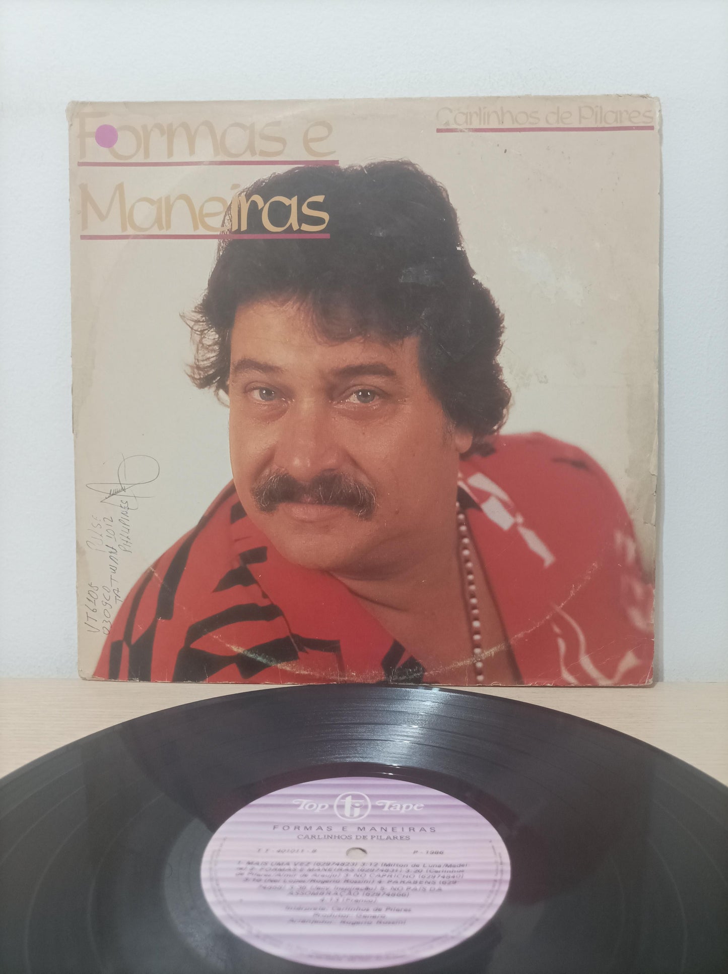 Lp Vinil Carlinhos De Pilares Formas E Maneiras