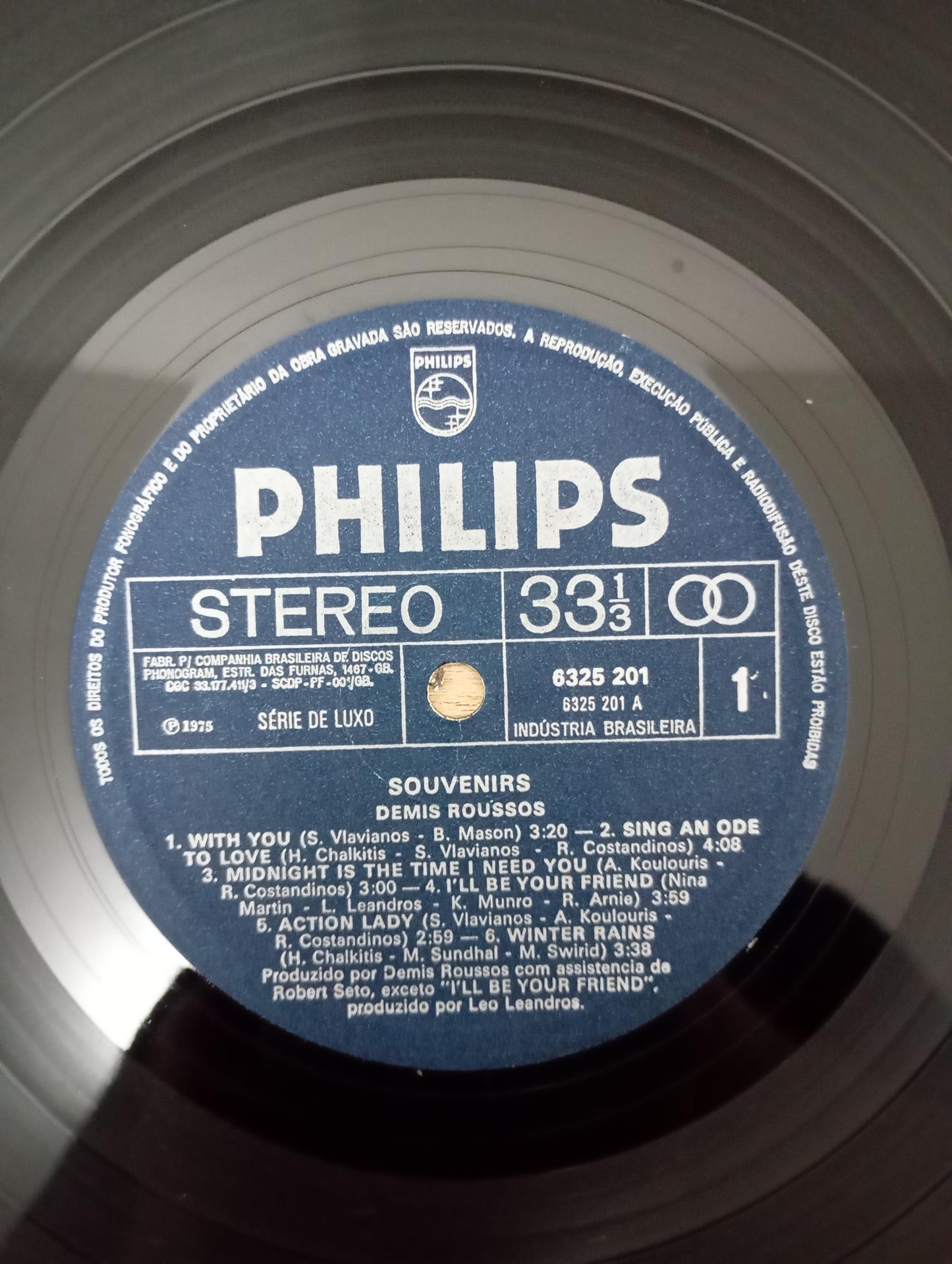 Lp Vinil Demis Roussos Souvenirs