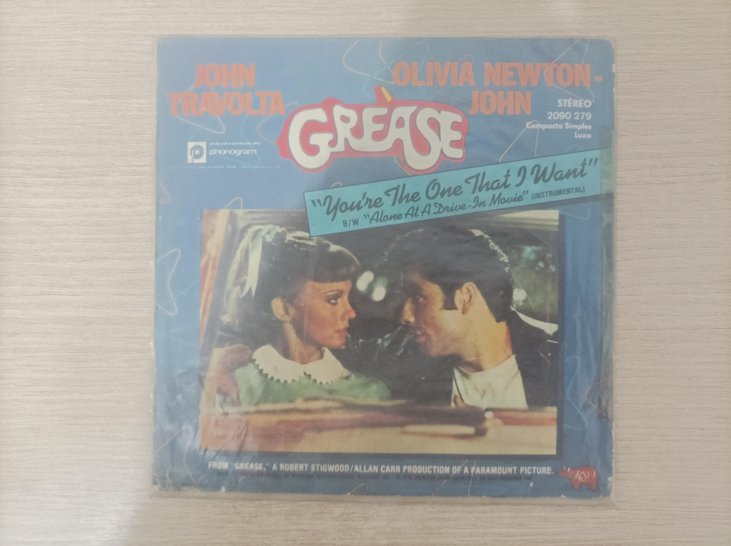 Compacto Vinil John Travolta You're the one that I want