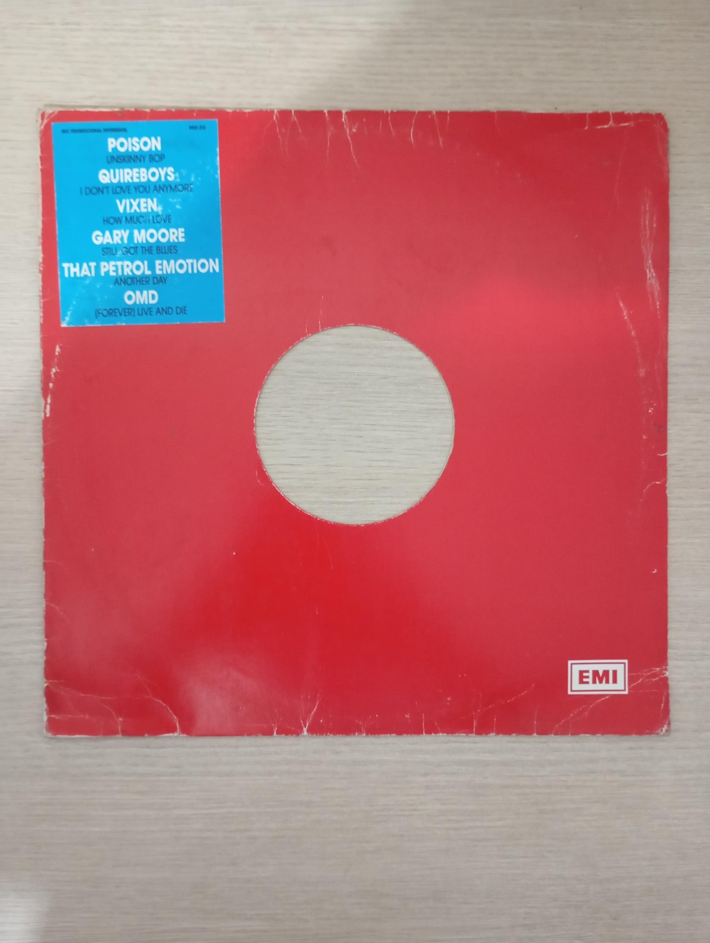 Lp Vinil EMI Mix Promocional Poison Quireboys Vixen Gary