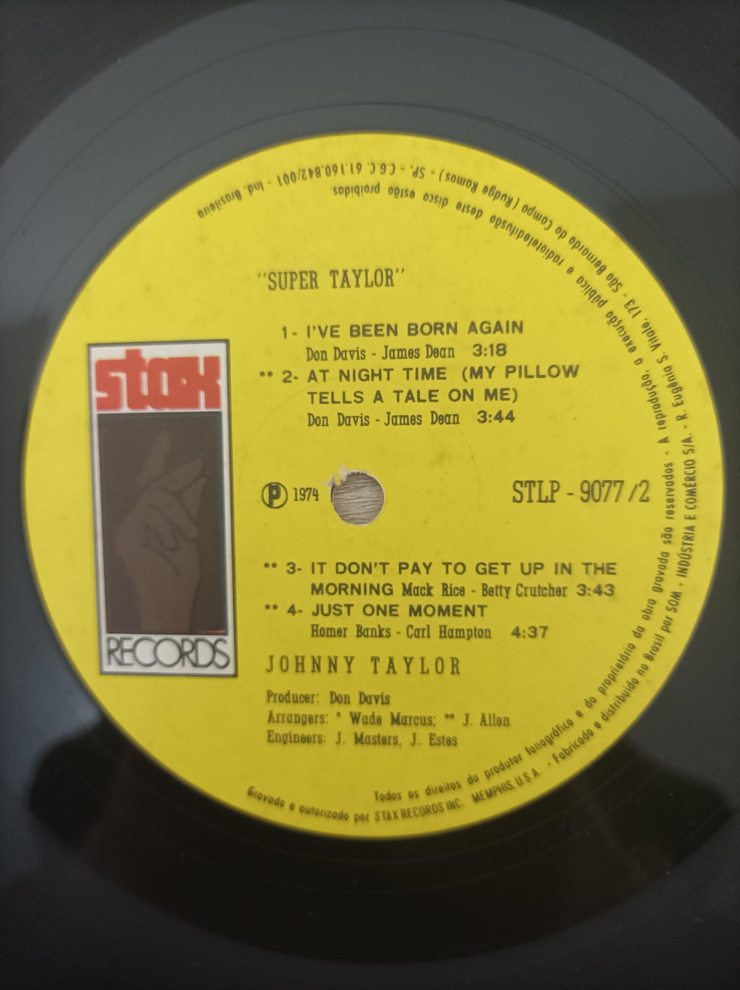 Lp Vinil Johnnie Taylor Super Taylor
