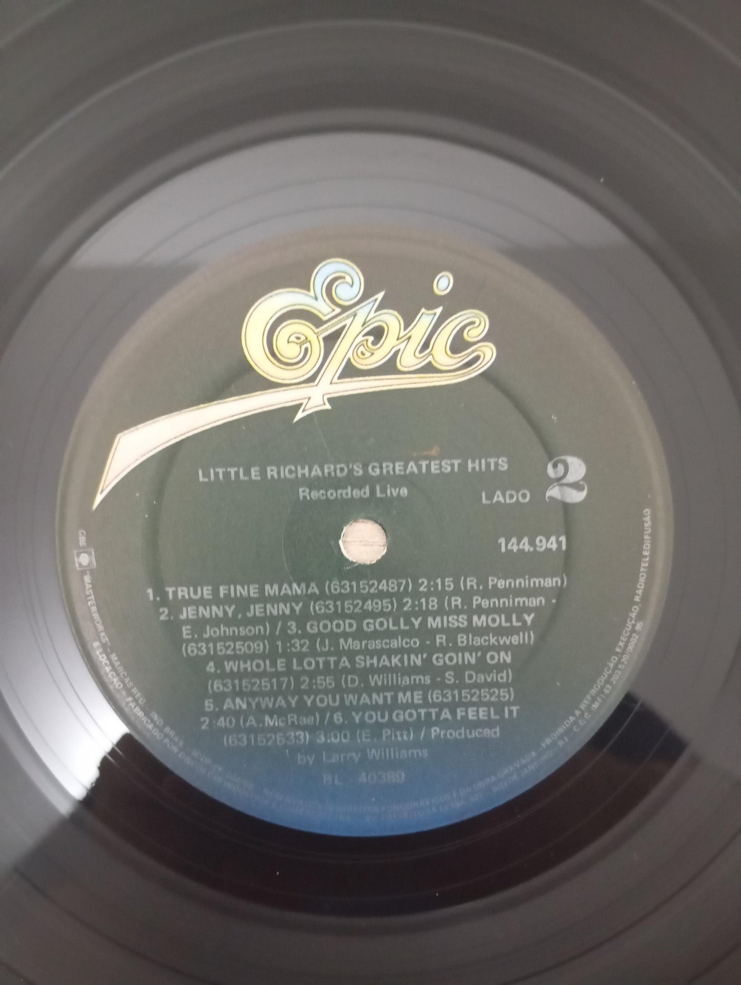 Lp Vinil Little Richard's Greatest Hits Hall Of Fame