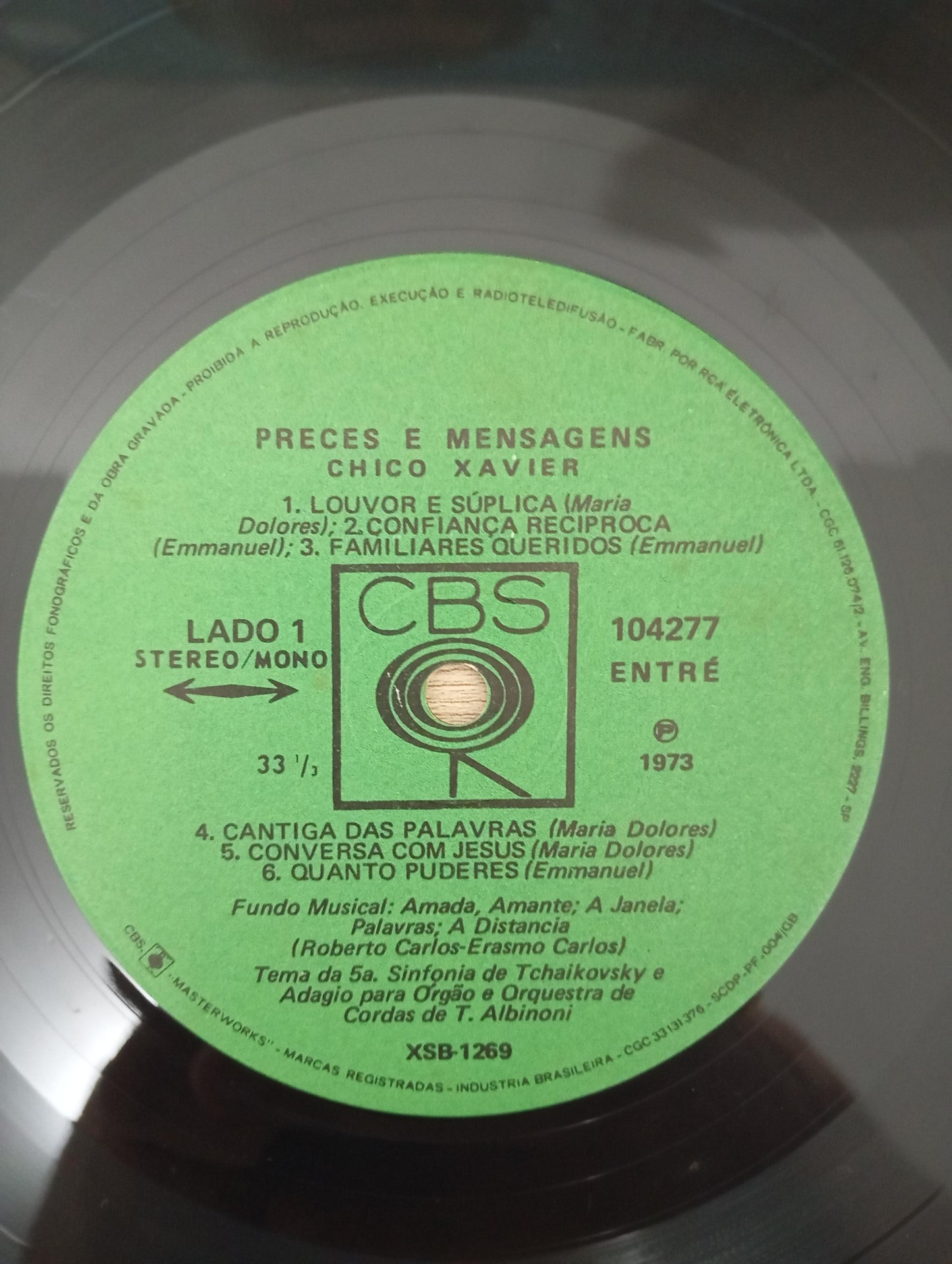 Lp Vinil Chico Xavier Preces E Mensagens