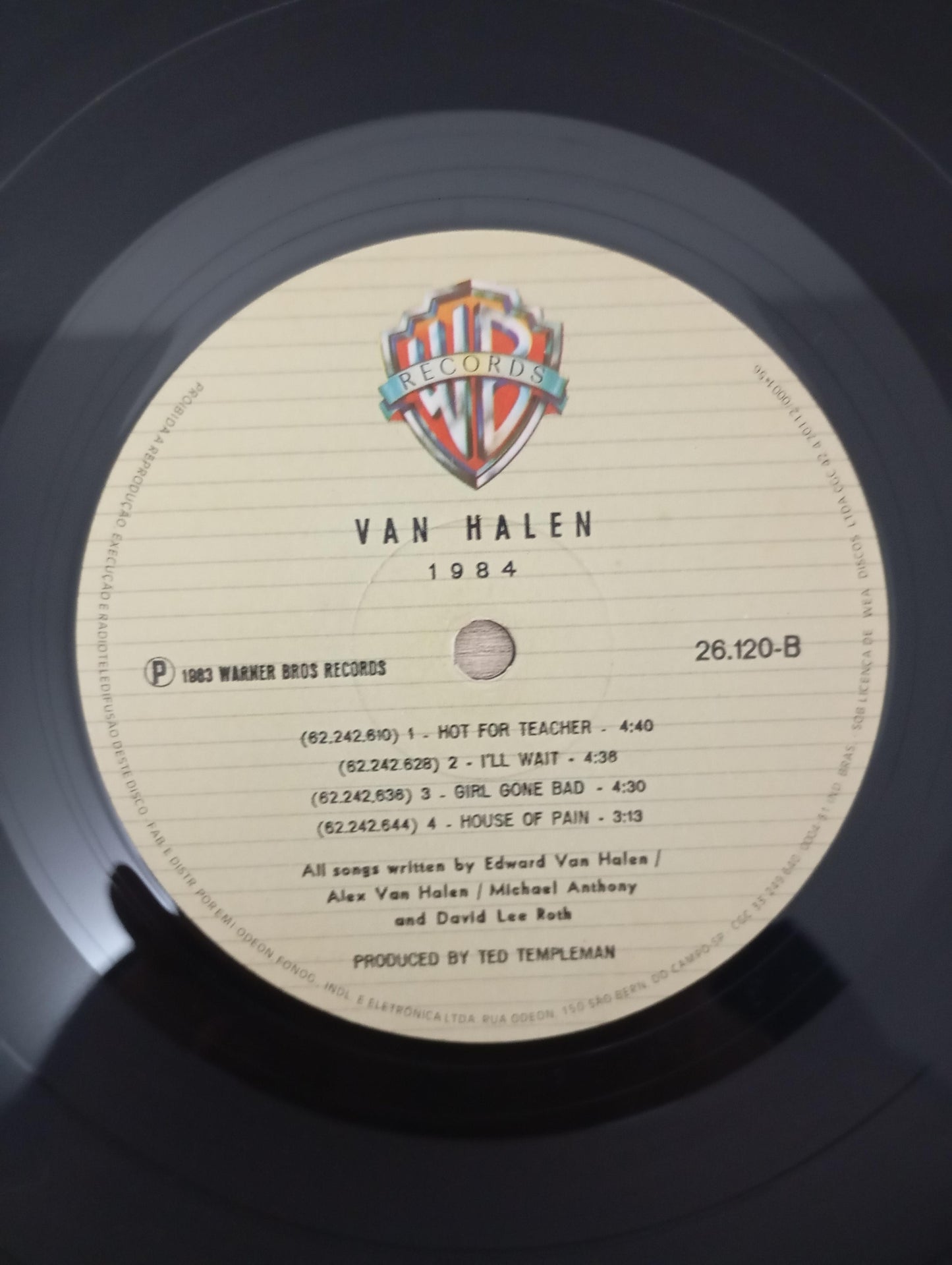 Lp Vinil Van Halen MCMLXXXIV 1984
