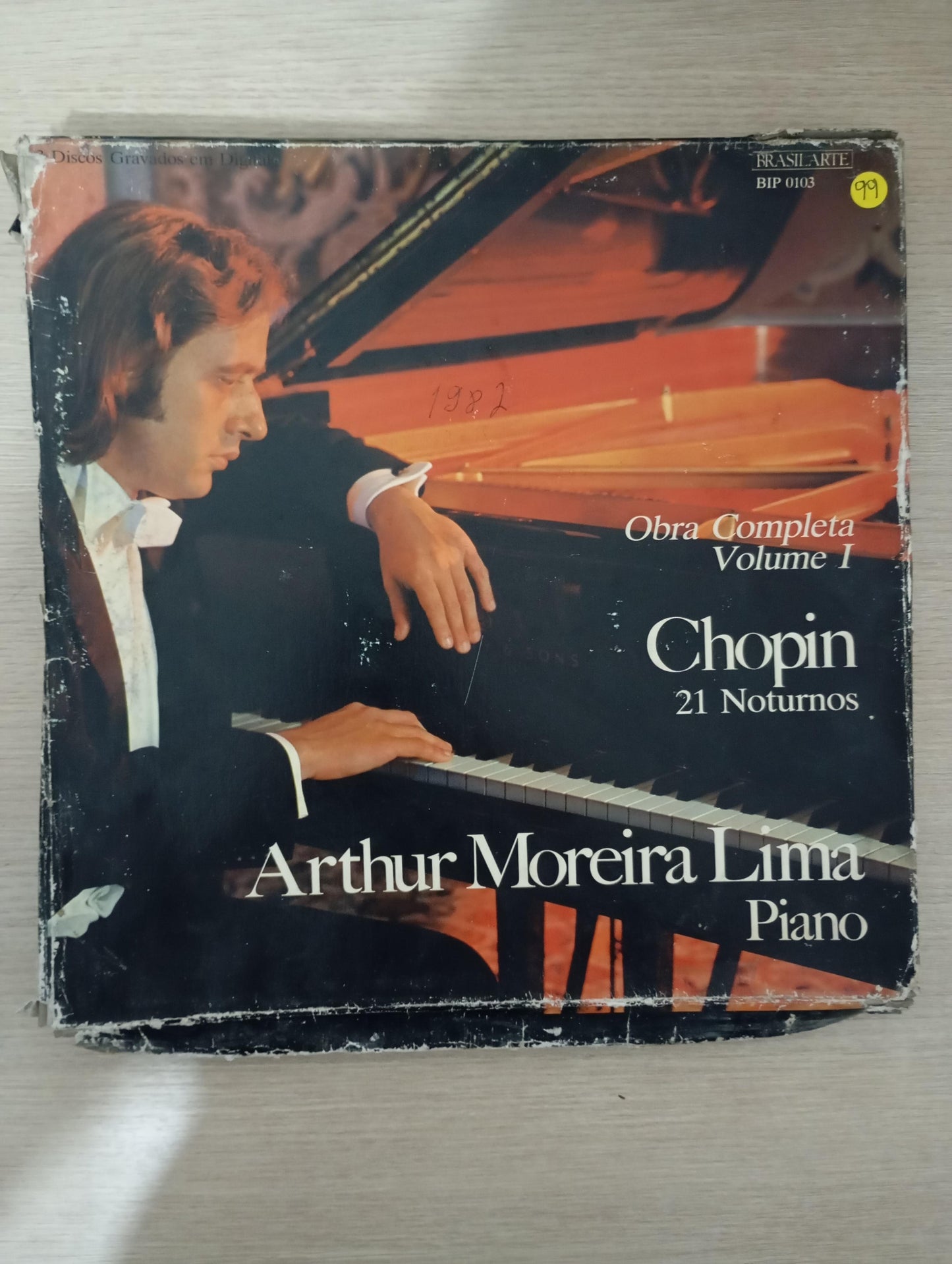 Lp Vinil Box Arthur Moreira Lima Chopin: 21 Noturnos, Leia