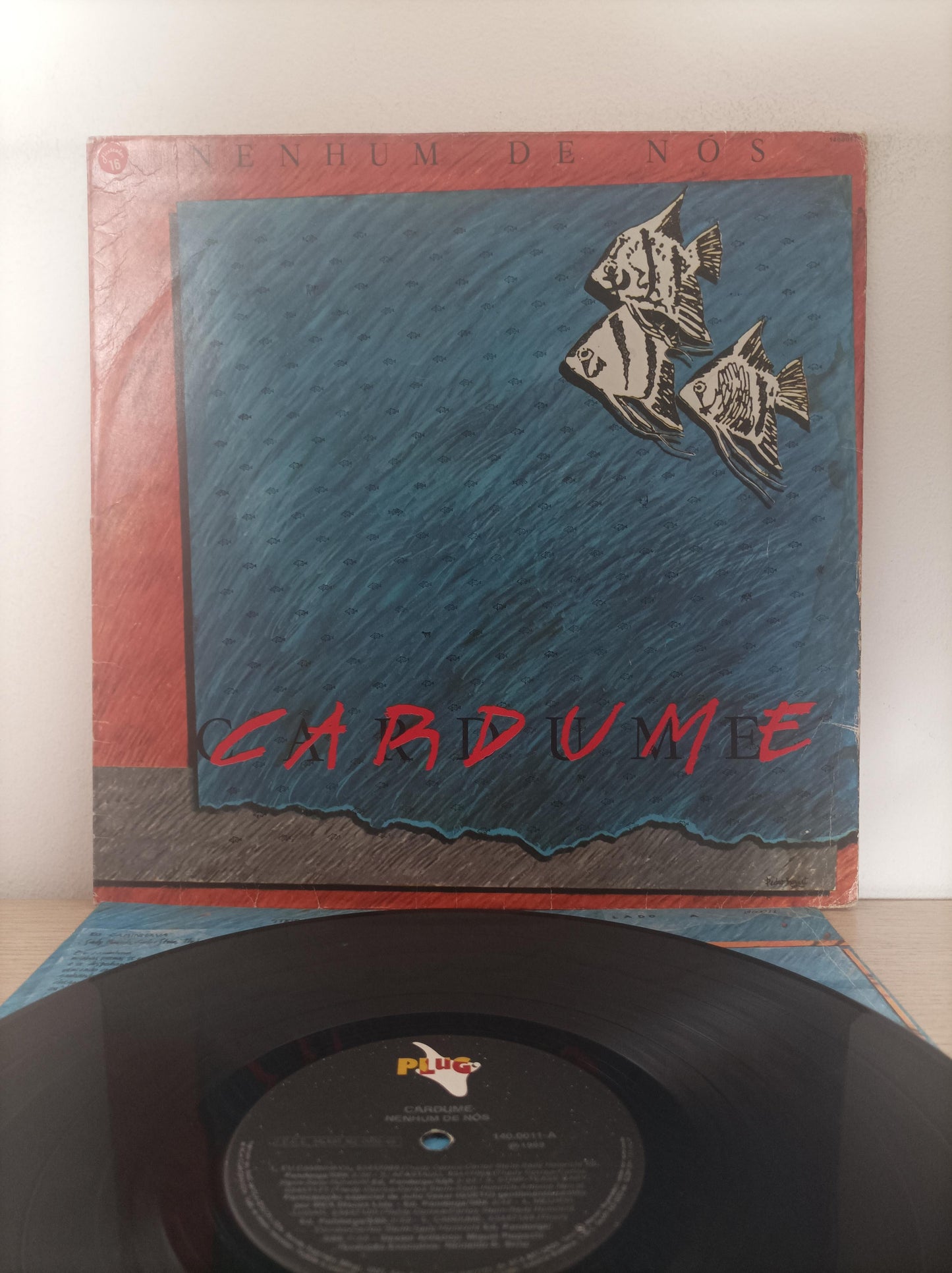 Lp Vinil Nenhum De Nós Cardume Com Encarte