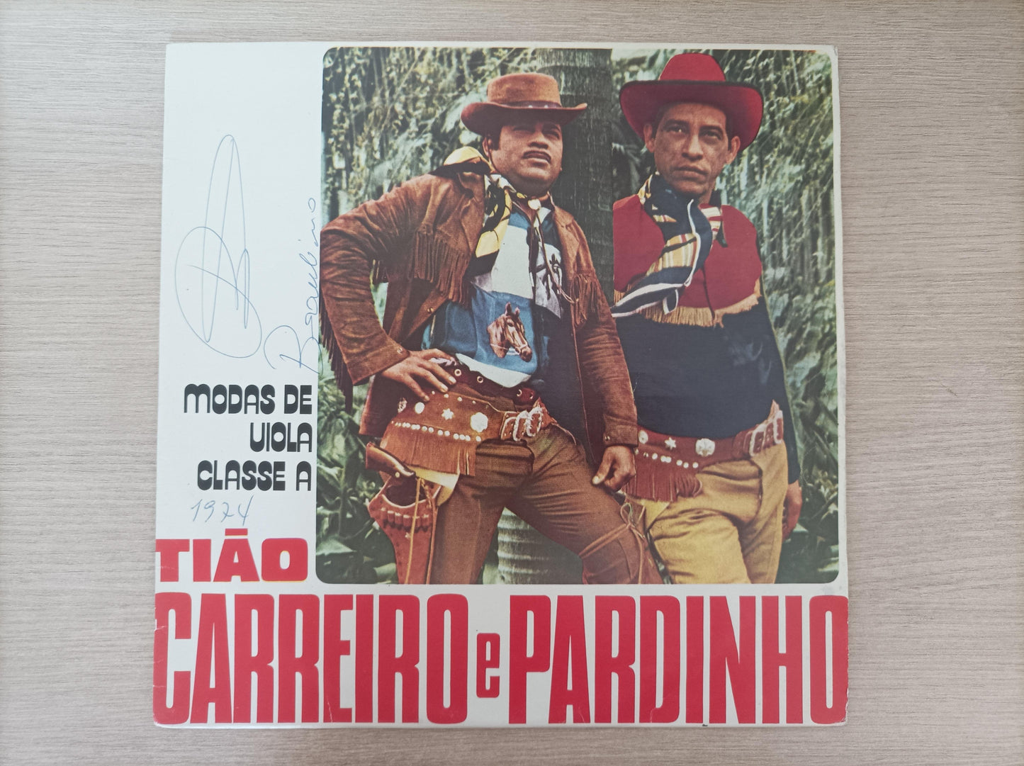 Lp Vinil Tião Carreiro E Pardinho Modas De Viola Classe A