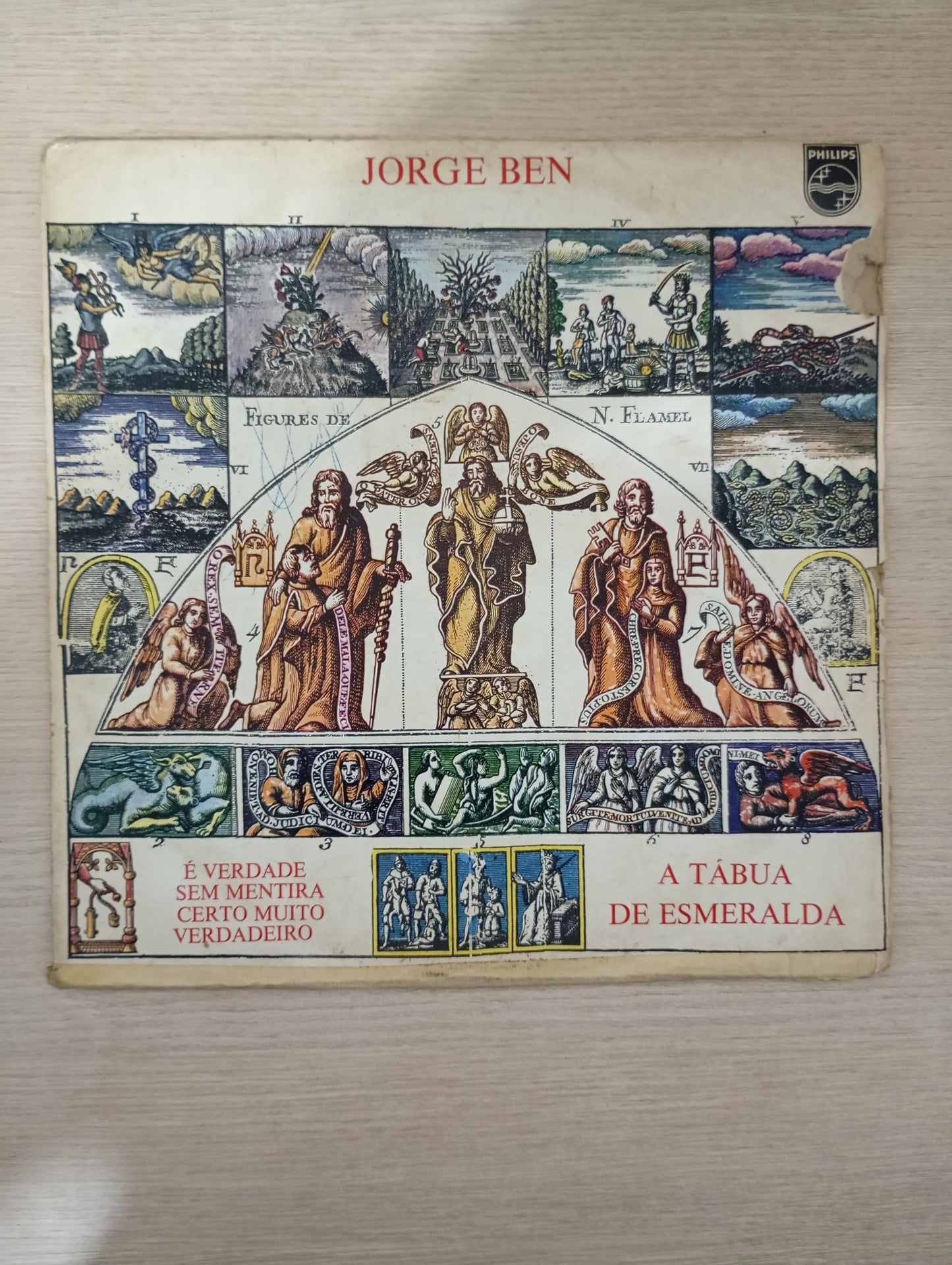 Disco Vinil A Tábua De Esmeralda Jorge Ben A