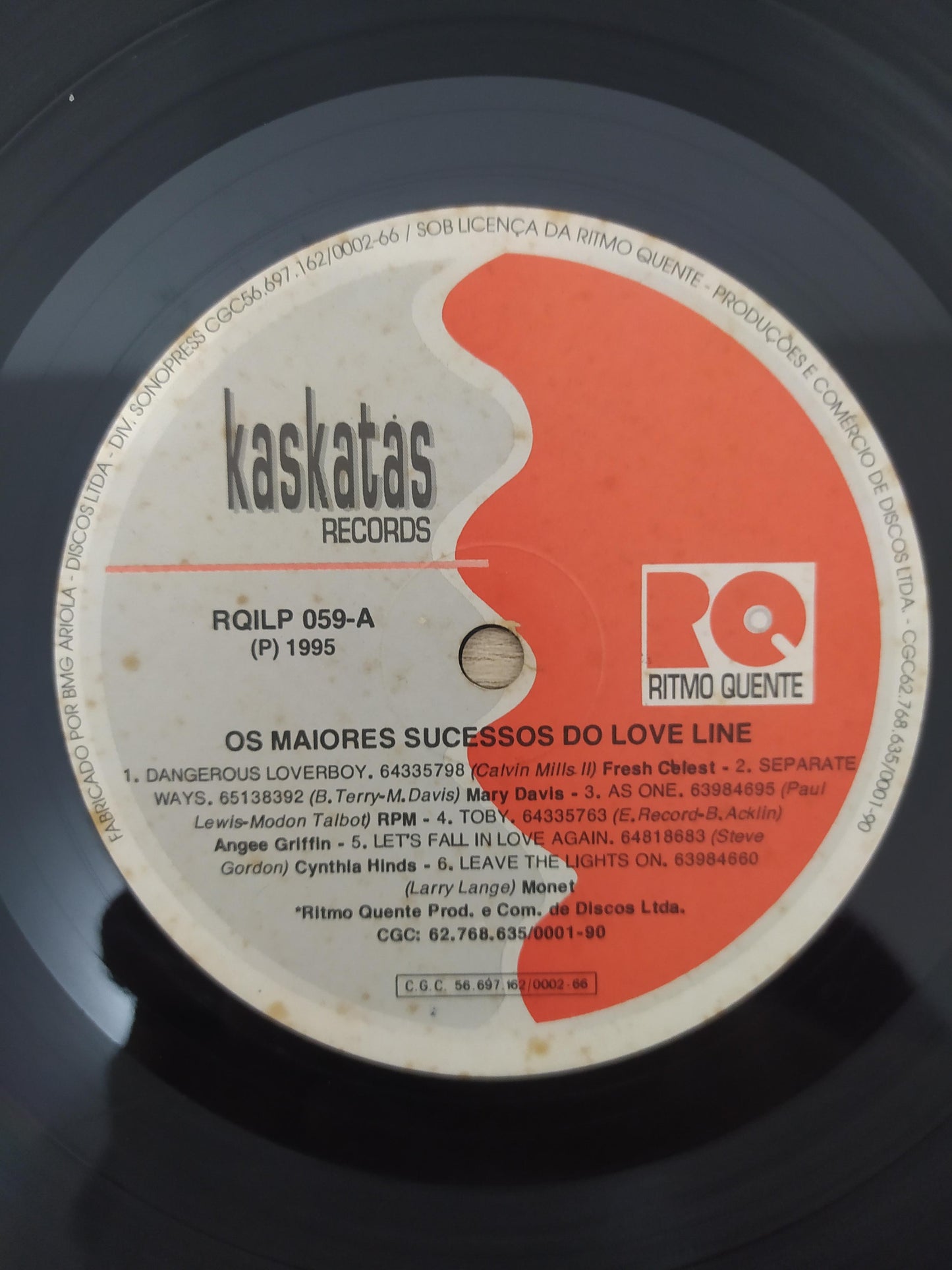 Lp Vinil Love Line Volume 5 Band FM