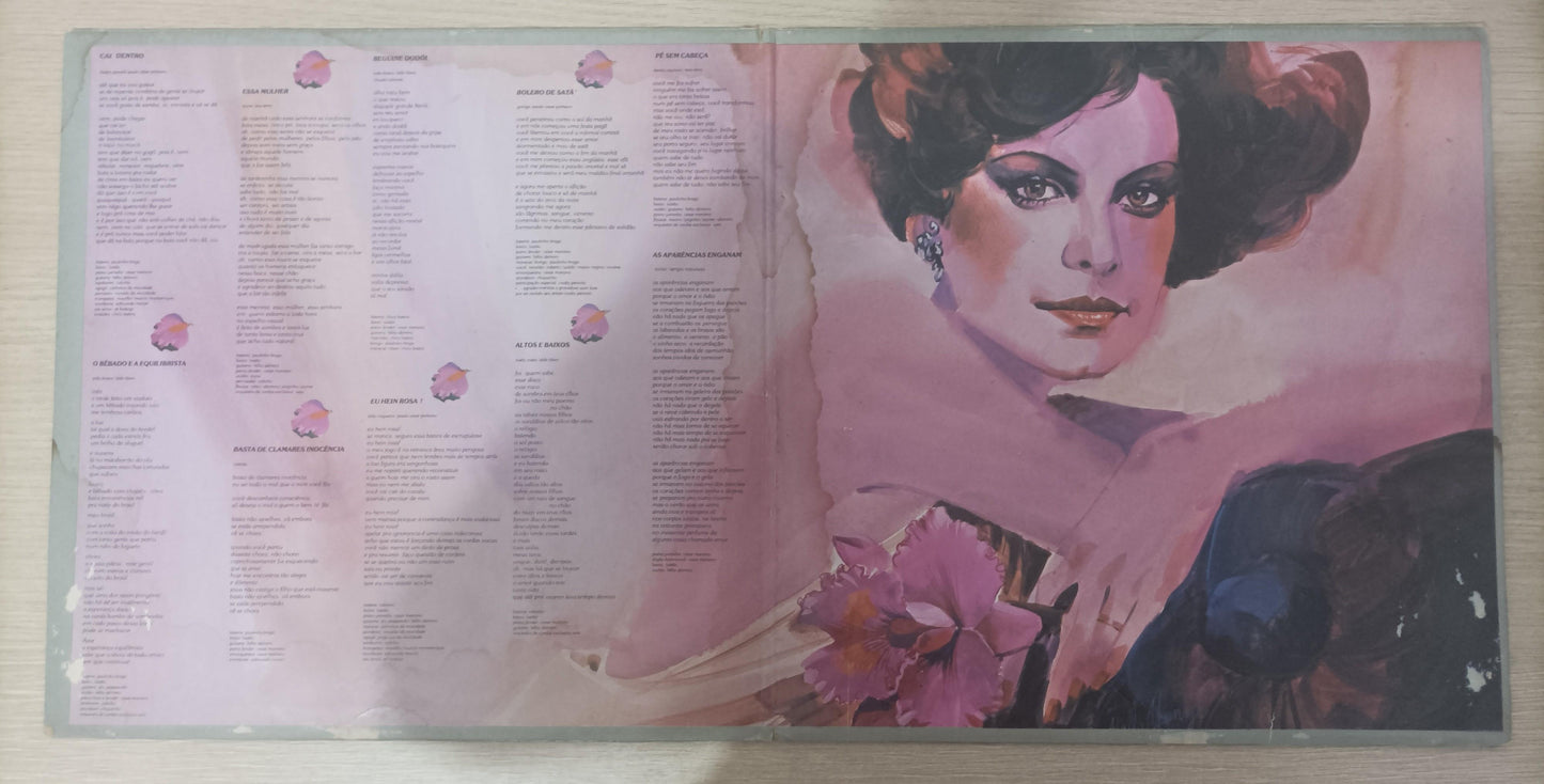 Lp Vinil Elis Regina Essa mulher Capa Dupla