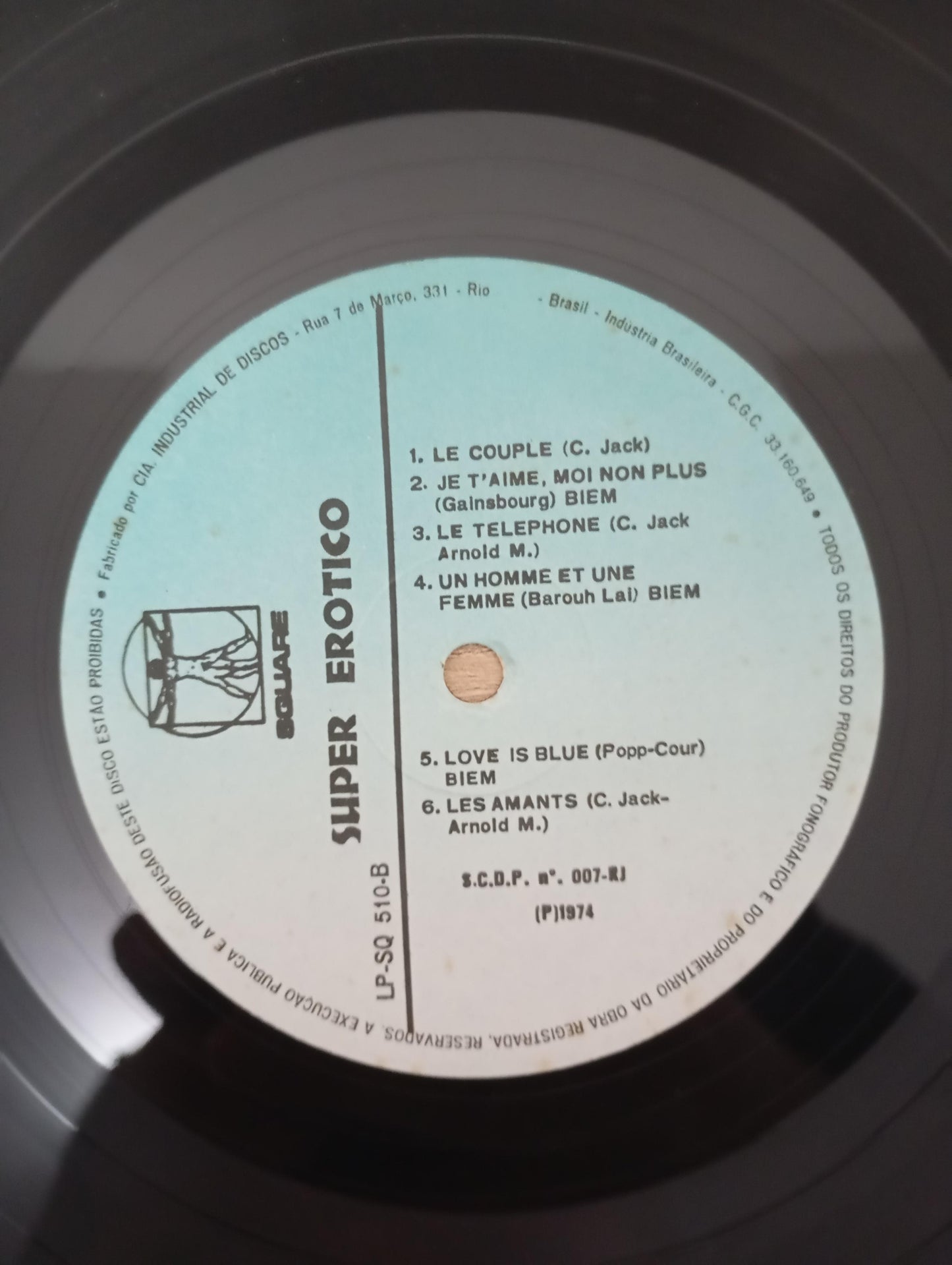 Lp Vinil Super Erótico