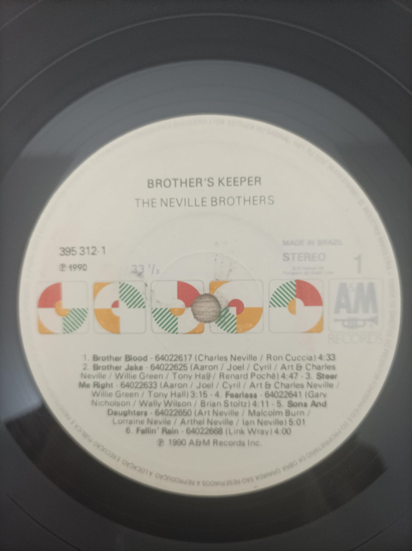Lp Vinil The Neville Brothers Brother's Keeper