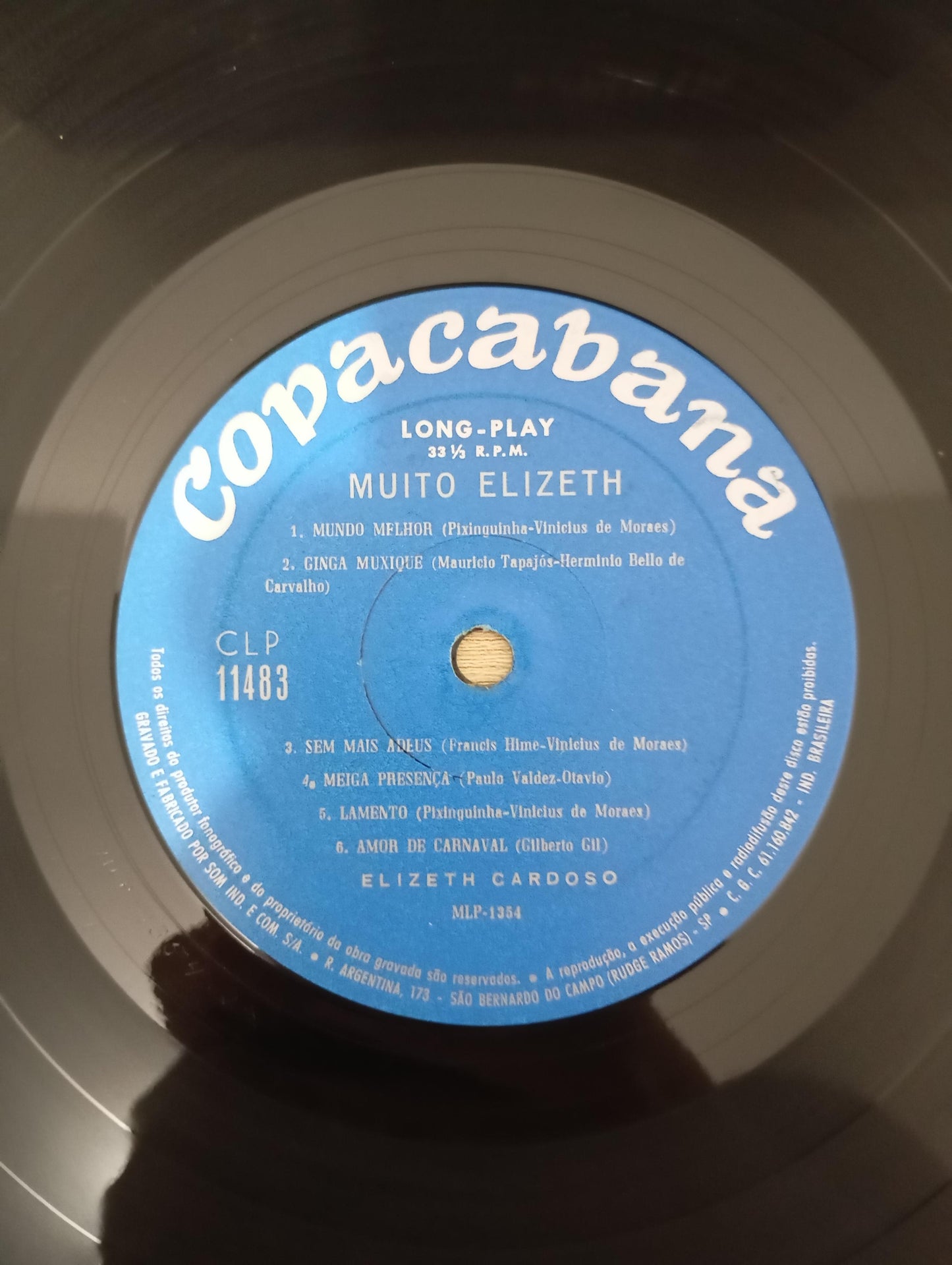 Lp Vinil Elizeth Cardoso Muito Elizeth