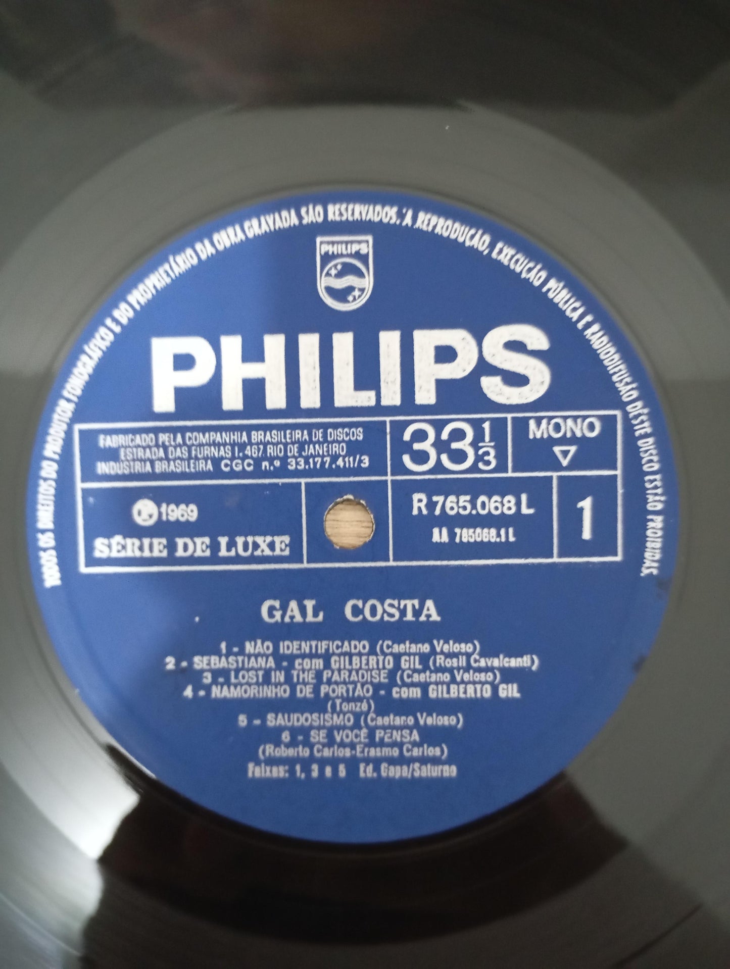 Lp Vinil Gal Costa 1969 Original Mono