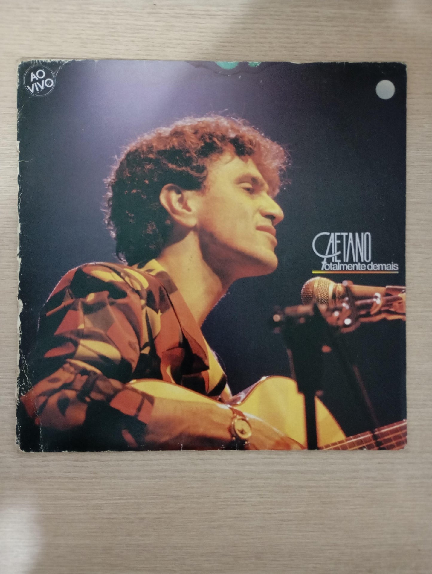 Lp Vinil Caetano Veloso Totalmente Demais Com Encarte