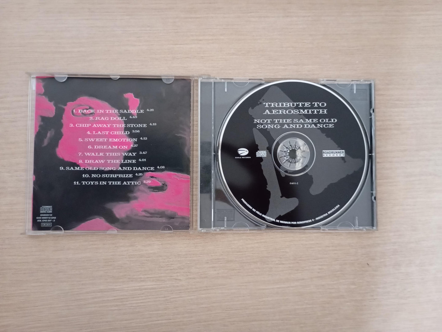 CD Aerosmith Tribute To: Not The Same Old Song And Dance