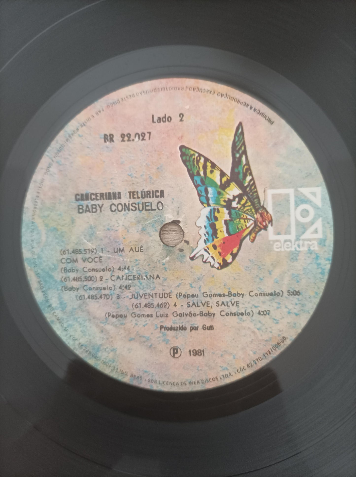 Lp Vinil Baby Consuelo Canceriana Telúrica