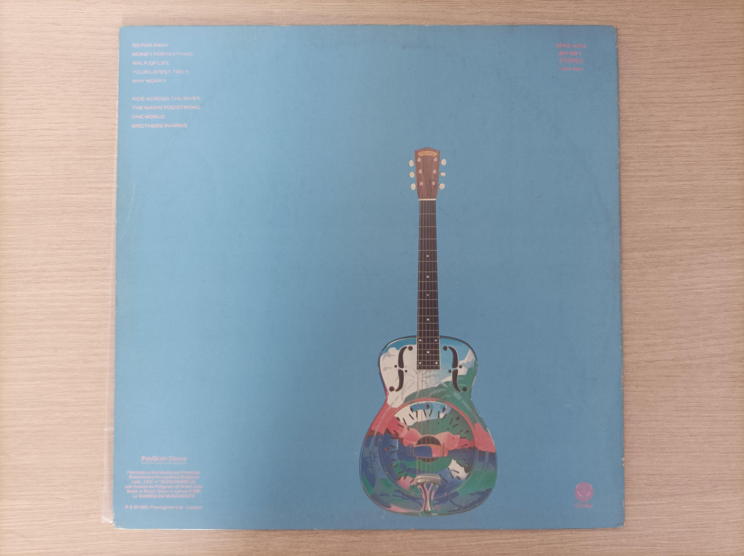 Disco Vinil Brothers In Arms Dire Straits Com Encarte A