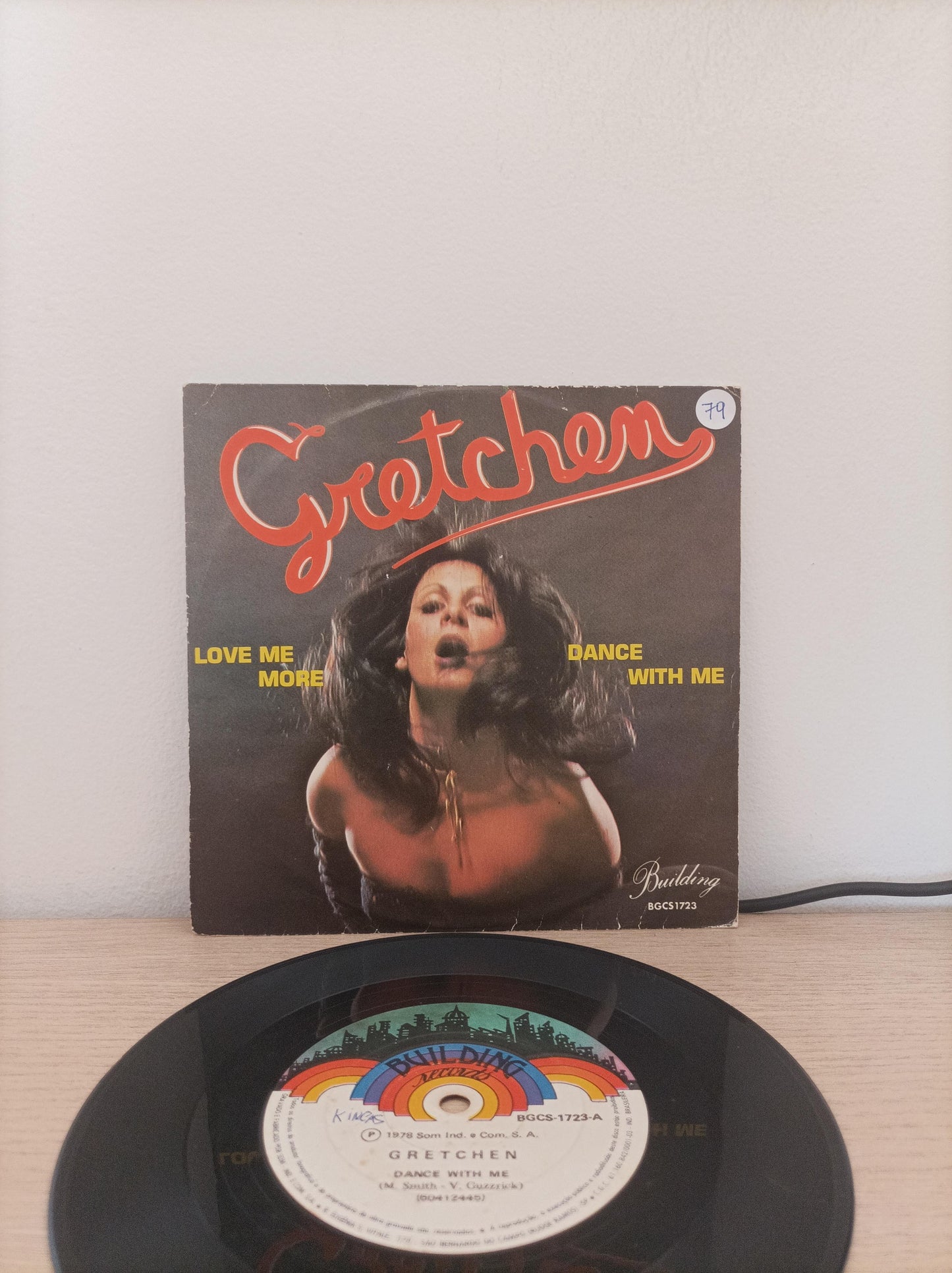 Vinil Compacto Gretchen Dance With Me / Love Me More