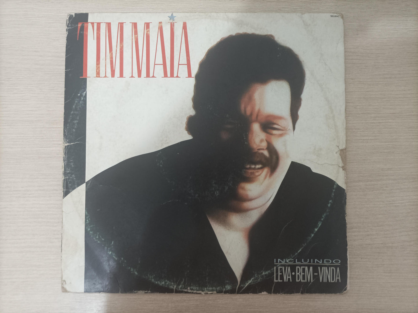 Lp Vinil Tim Maia 1985 Com Encarte
