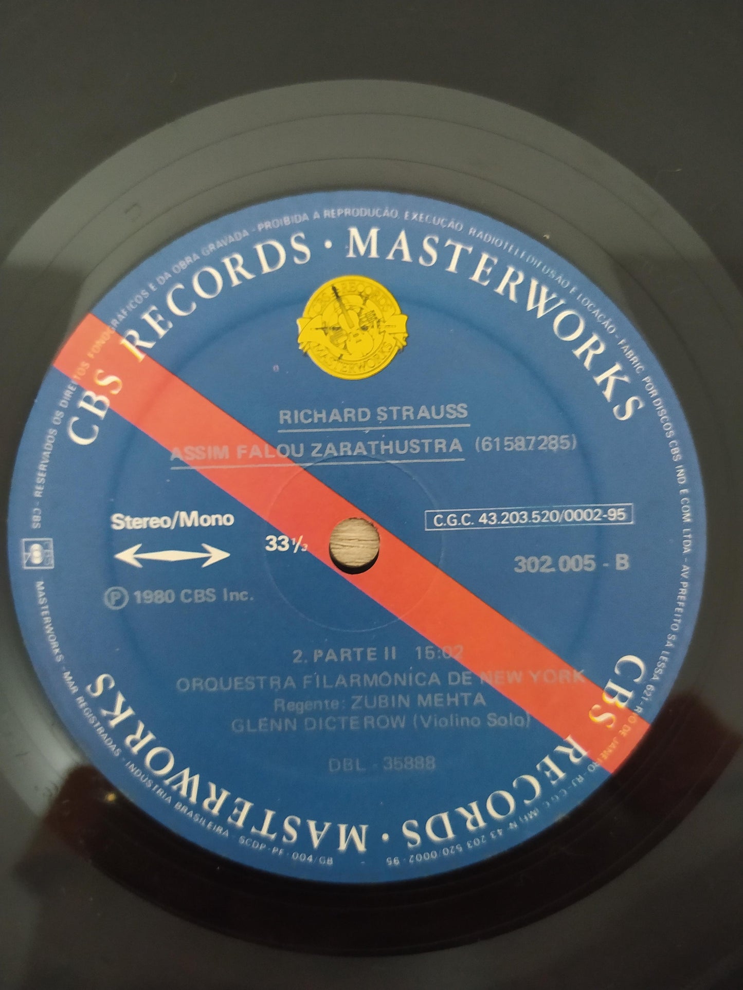 Lp Vinil Richard Strauss Assim Falou Zarathustra
