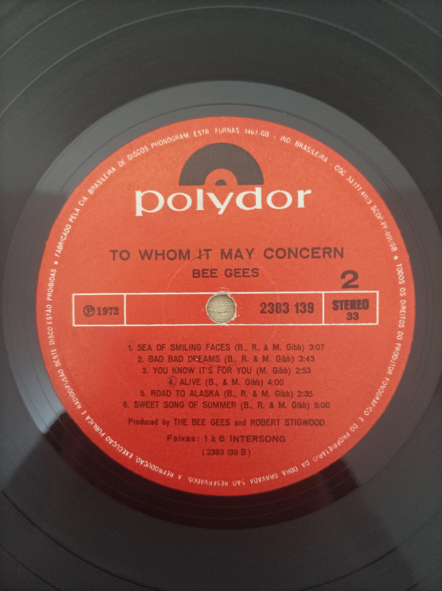 Lp Vinil Bee Gees To Whom It May Concern