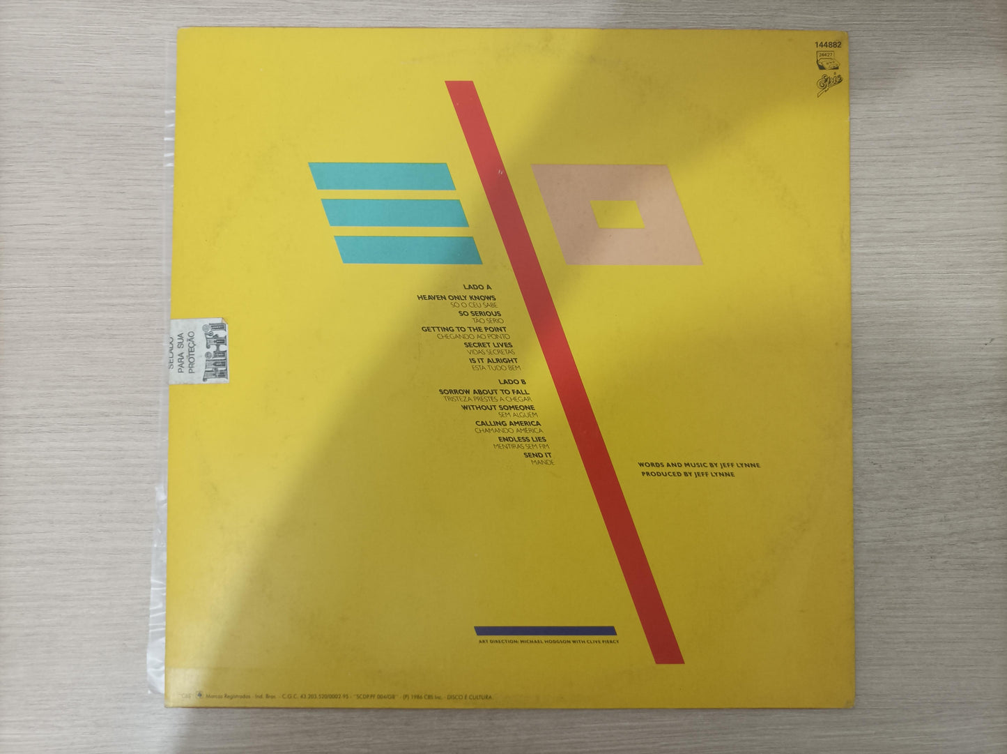 Lp Vinil Electric Light Orchestra Balance Of Power C Encarte