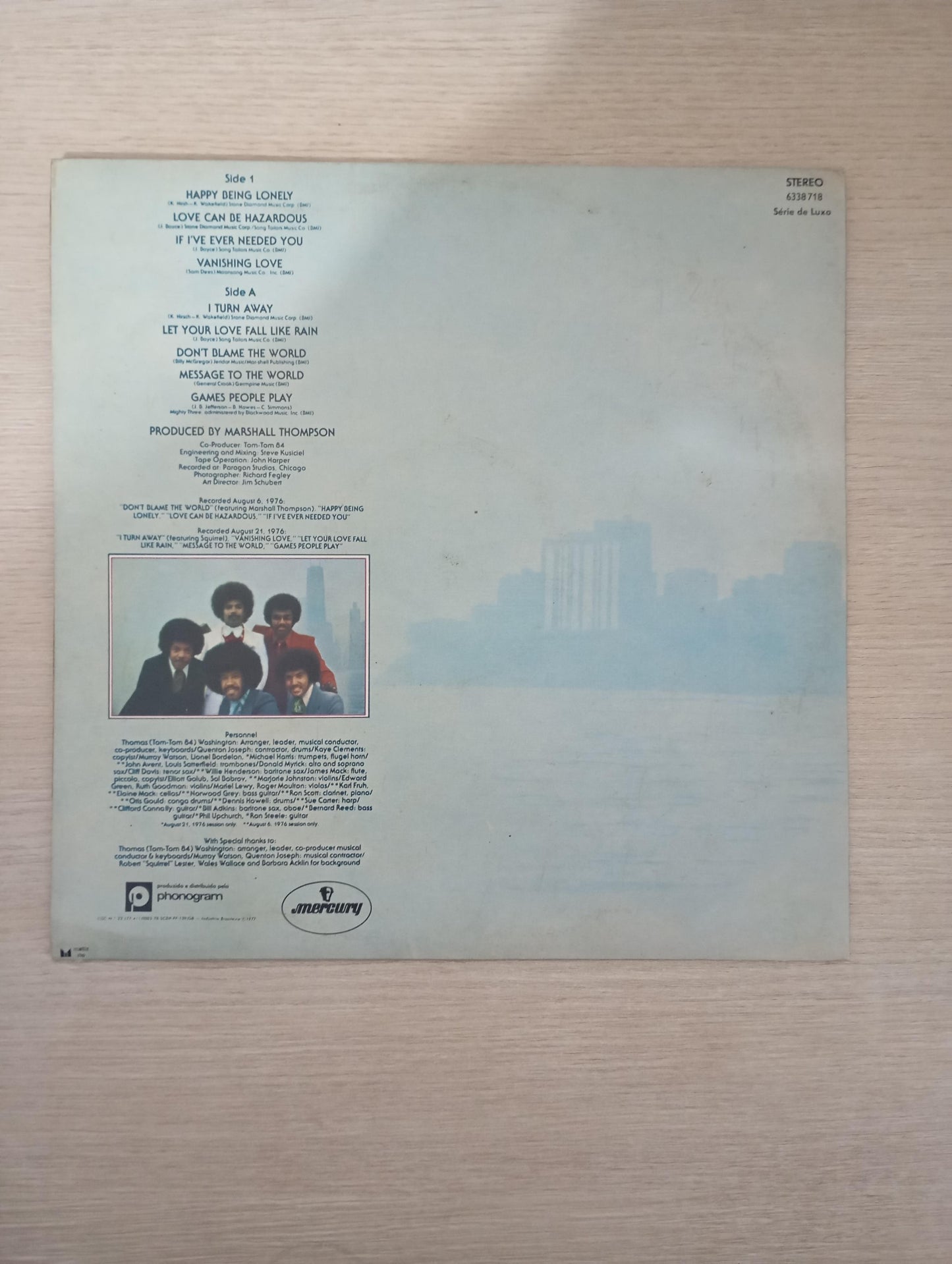 Lp Vinil The Chi-Lites Happy Being Lonely