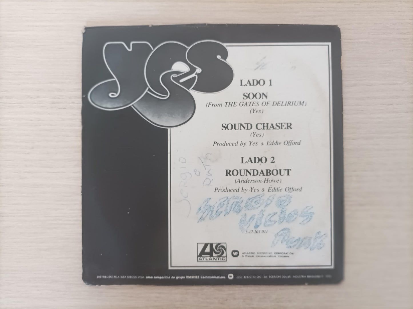 Compacto Vinil Yes Soon / Sound Chaser / Roundabout