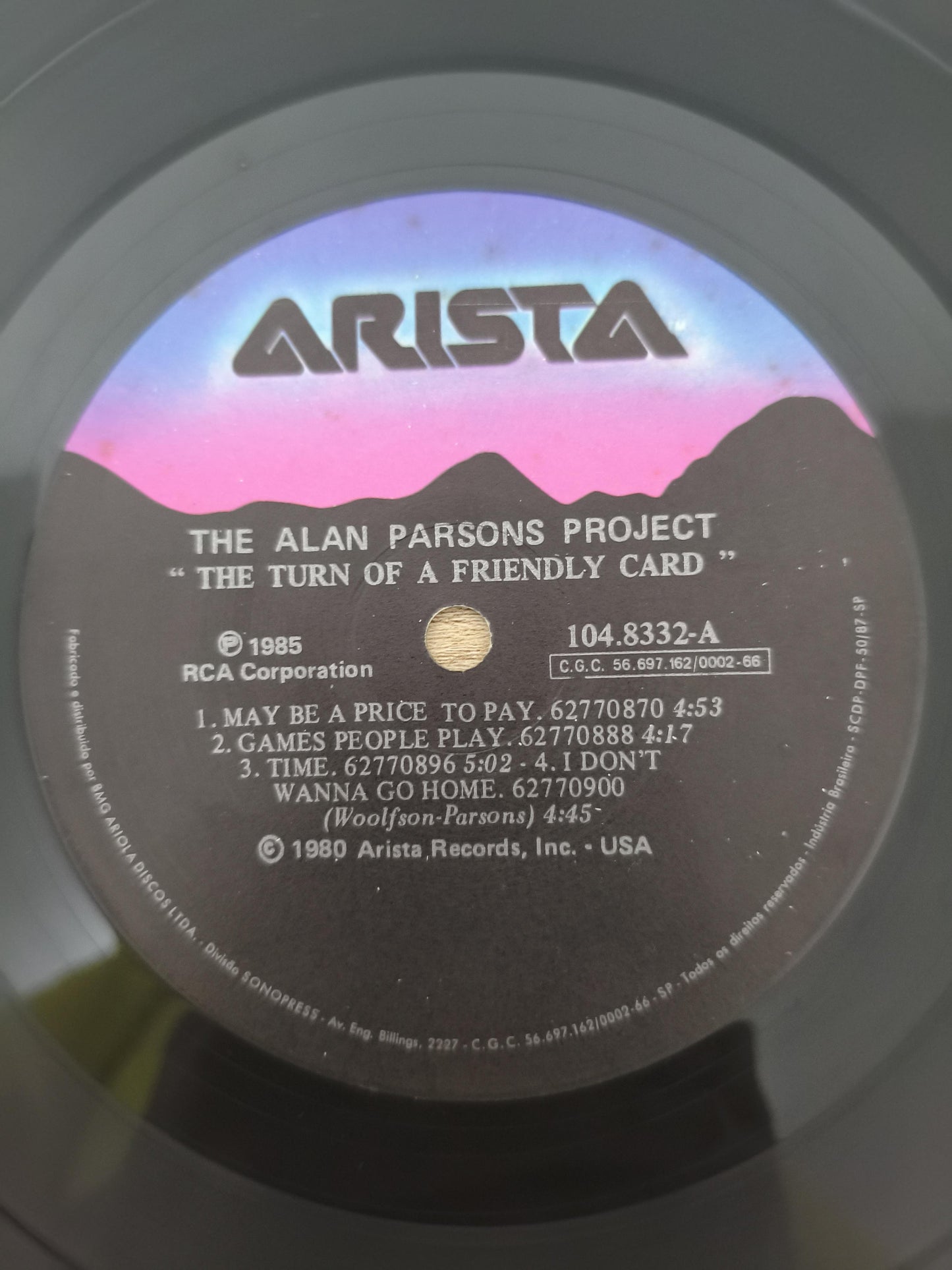 Lp Vinil The Alan Parsons Project Turn Of A Friendly Card