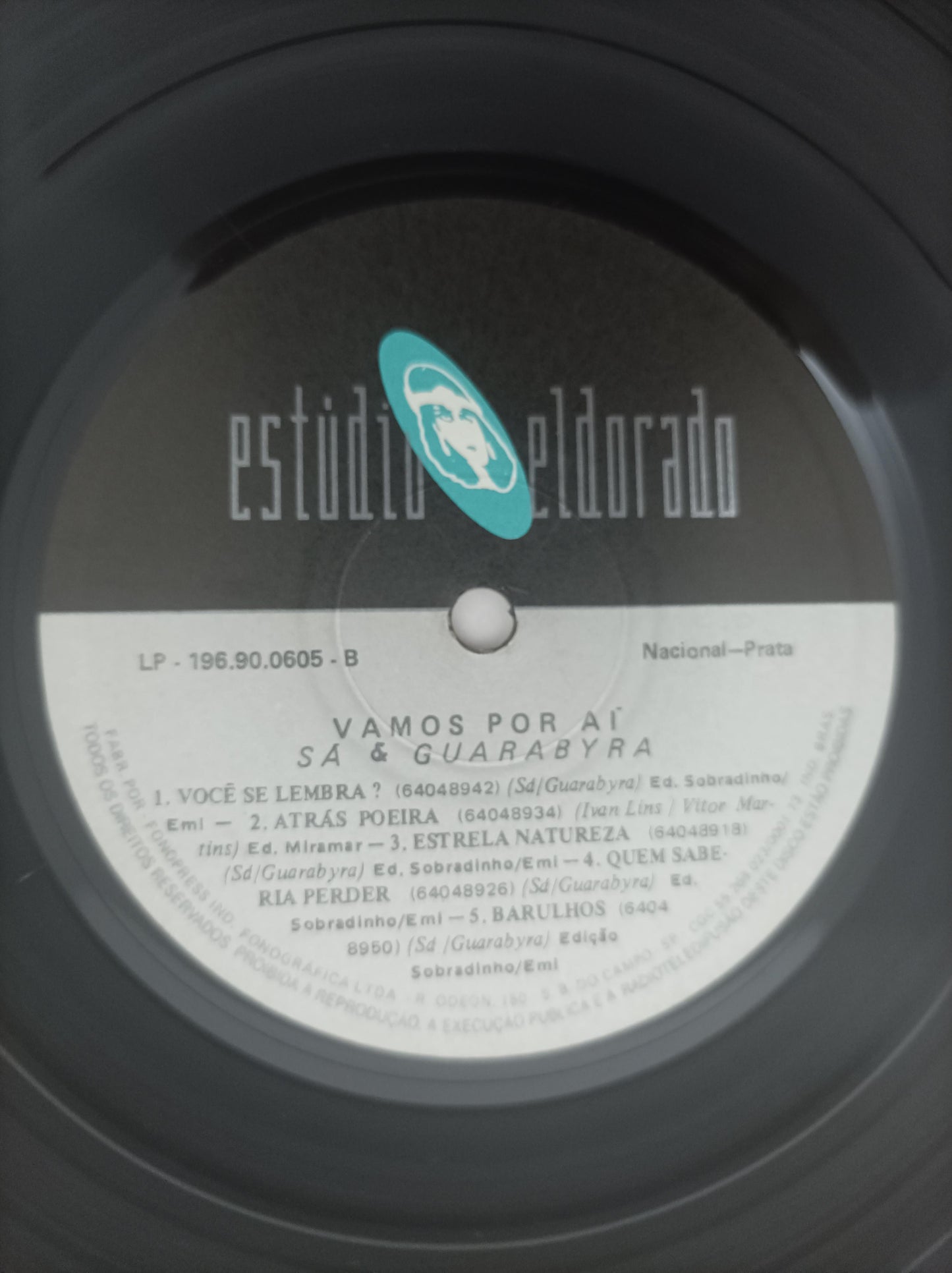 Lp Vinil Sá & Guarabyra Vamos Por Aí Com Encarte