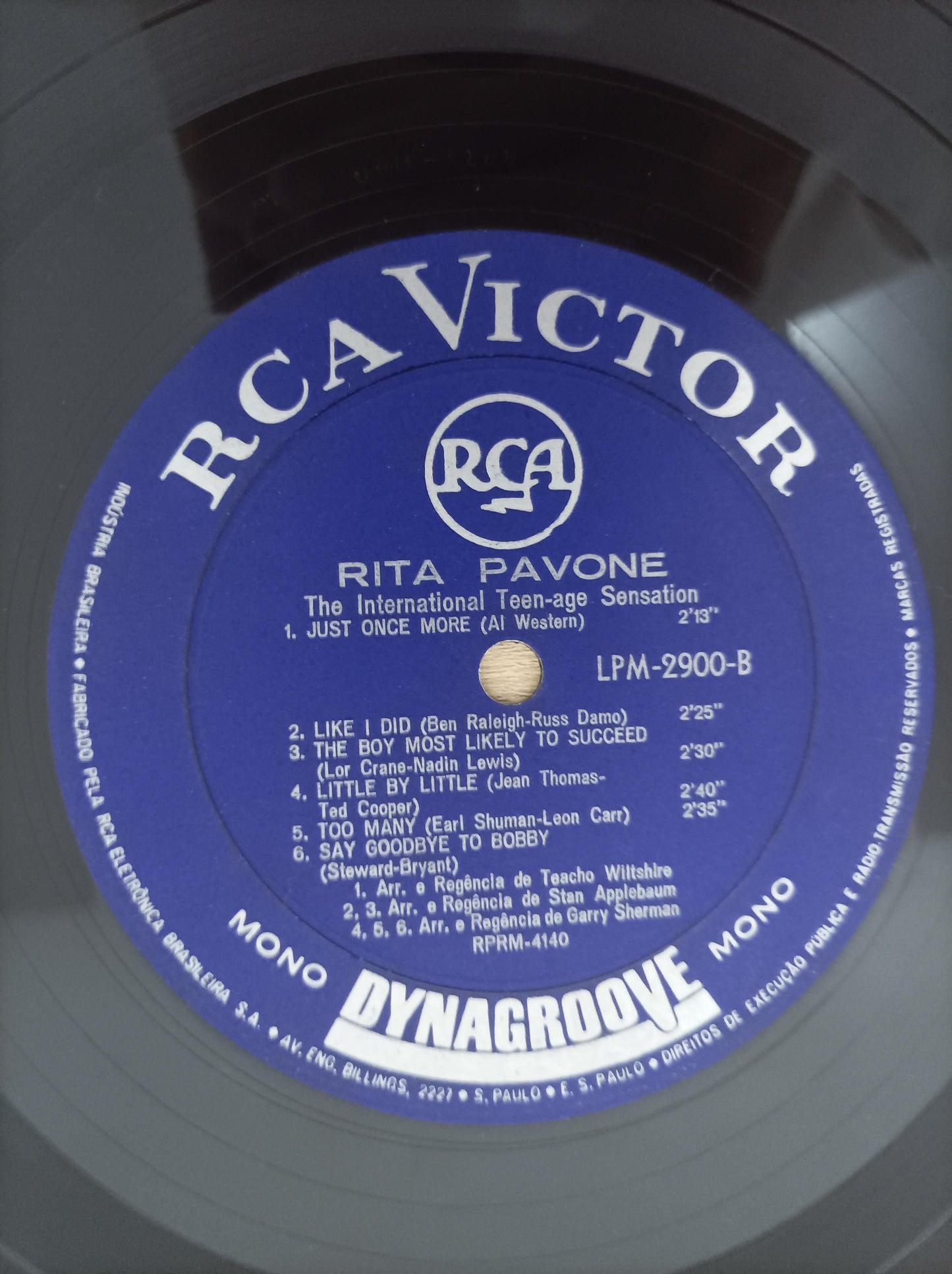 Lp Vinil Rita Pavone The International Teen-Age Sensation