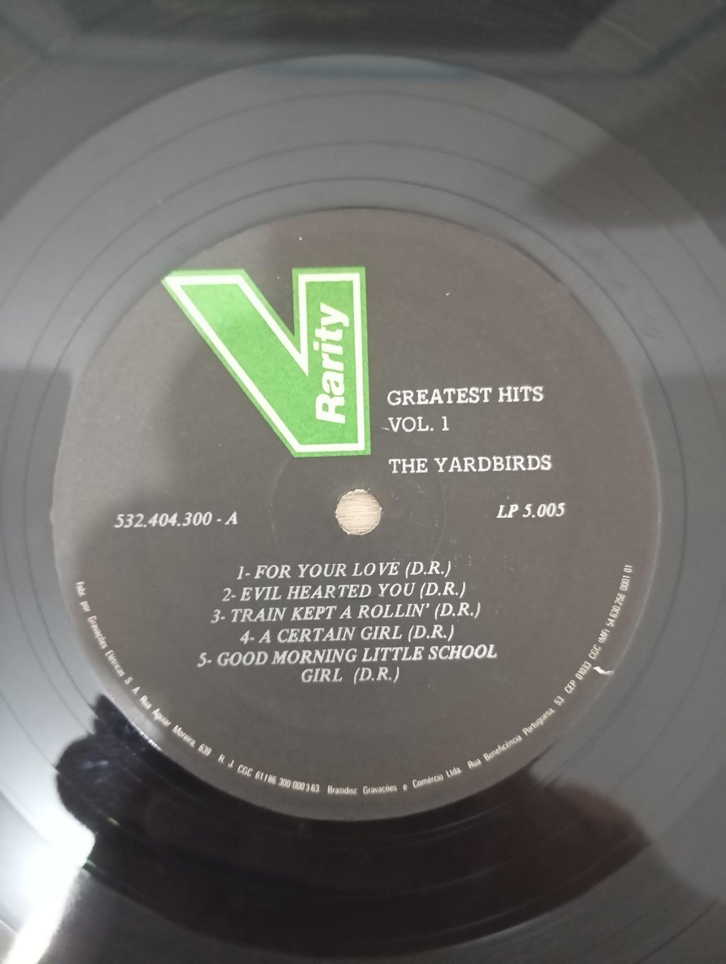 Lp Vinil The Yardbirds 23 All Time Greatest Hits