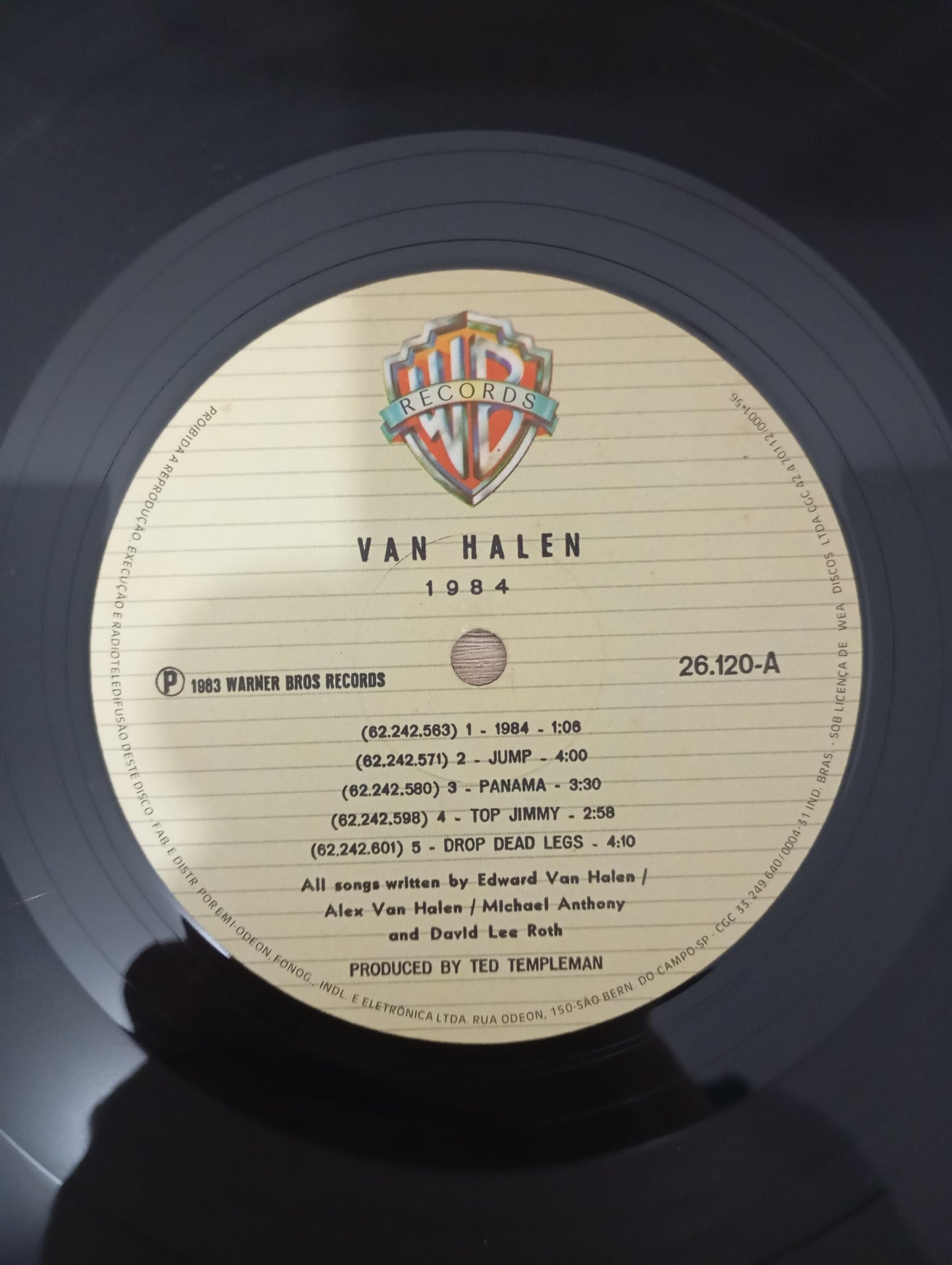 Lp Vinil Van Halen MCMLXXXIV 1984
