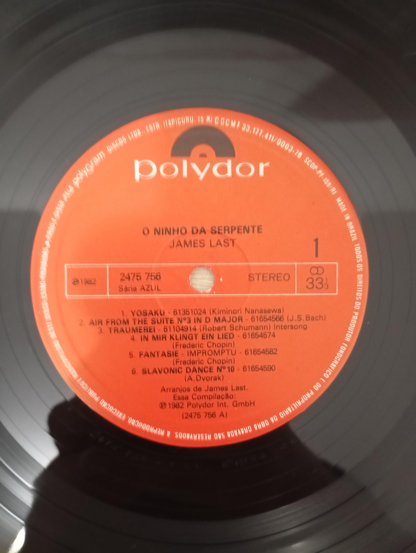 Lp Vinil Ninho da Serpente Trilha Sonora Instrumental