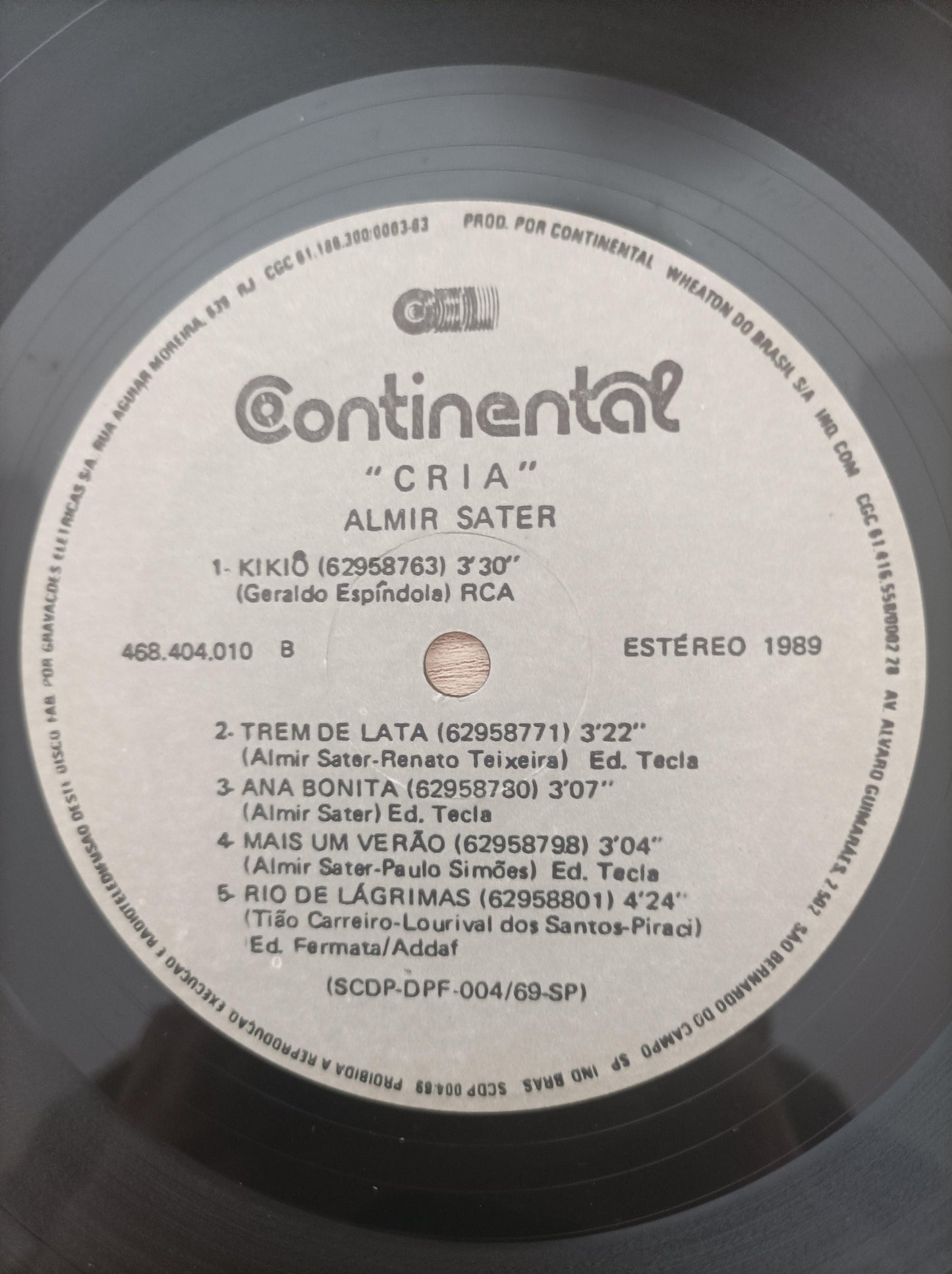Lp Vinil Almir Sater Cria