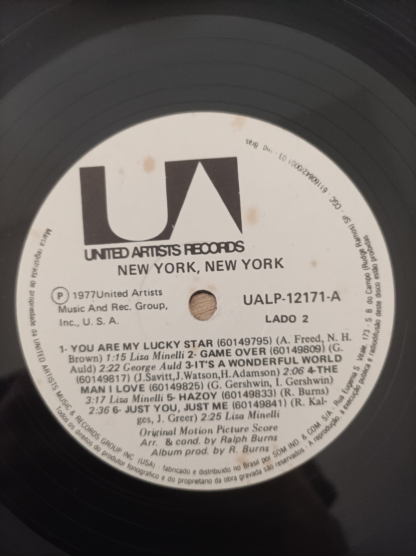 Lp Vinil Liza Minnelli New York, New York Duplo