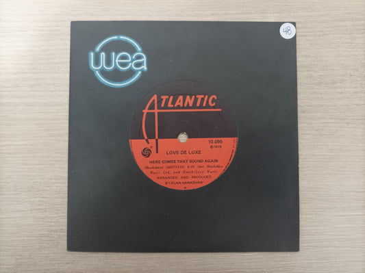 Vinil Compacto Love De-Luxe Here Comes That Sound Again