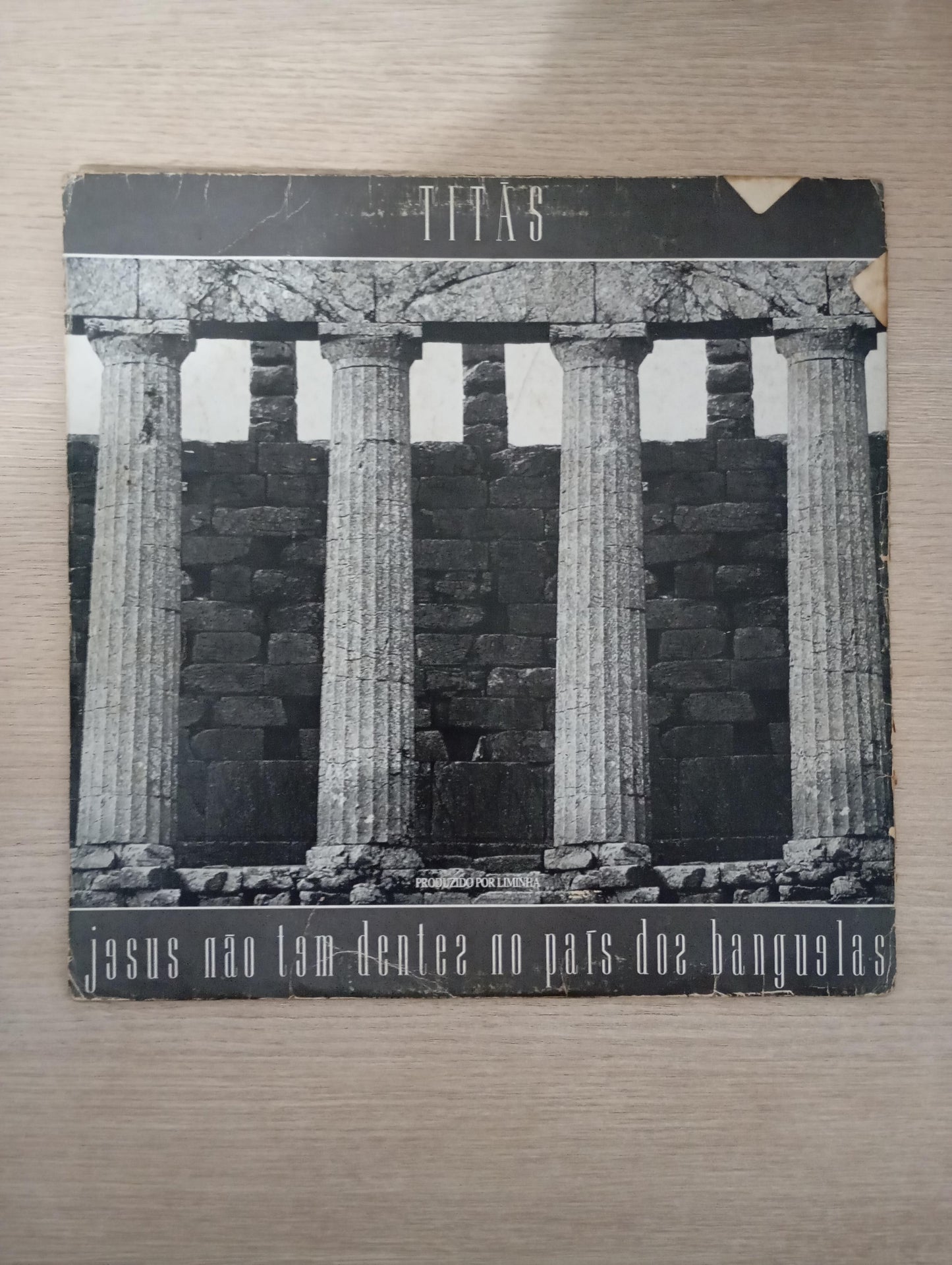 Lp Vinil Titãs Jesus Não Tem Dentes País Banguelas C Encarte