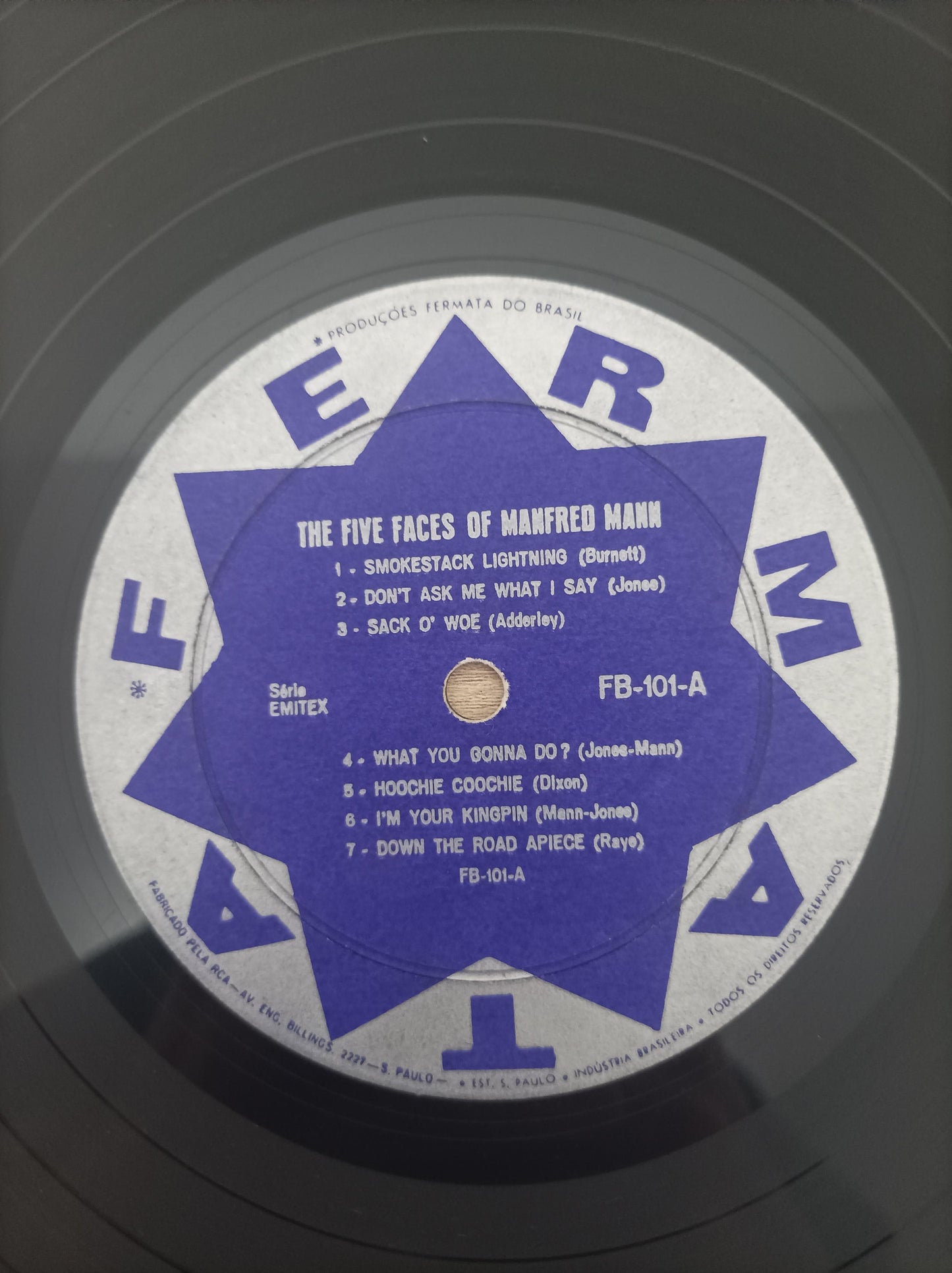 Lp Vinil Manfred Mann The Five Faces Of Manfred Mann