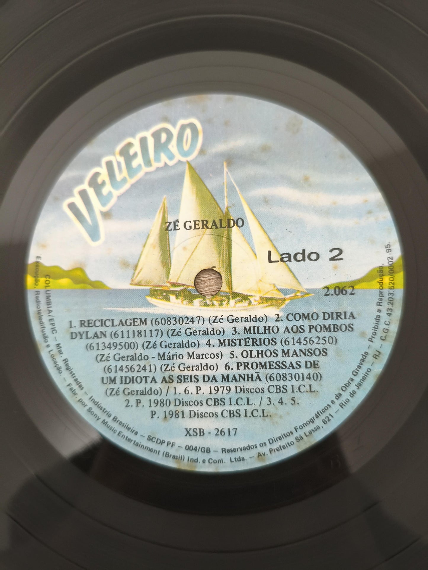 Lp Vinil Zé Geraldo 1979 Cidadão