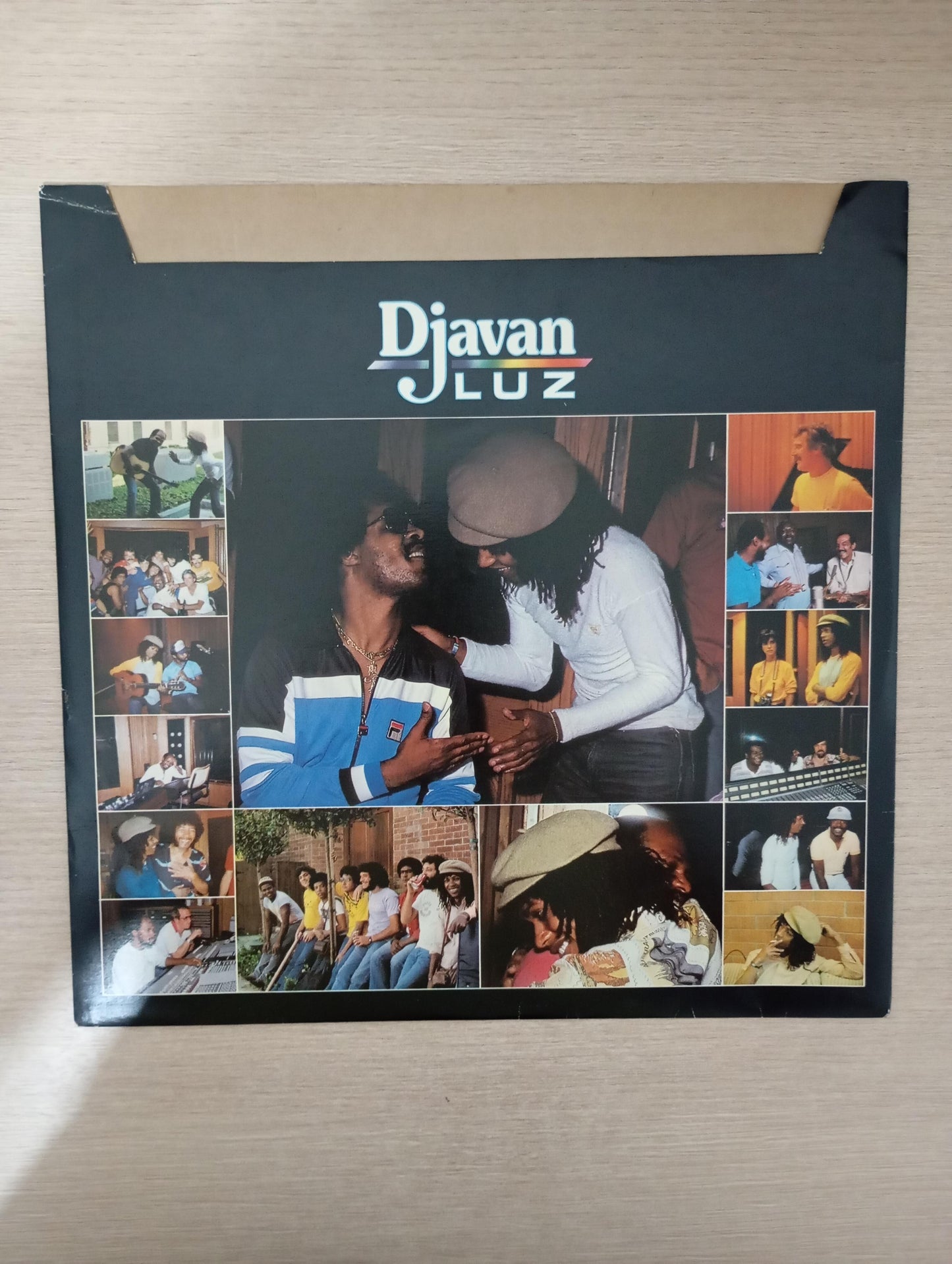 Lp Vinil Djavan Luz Capa Dupla Com Encartes