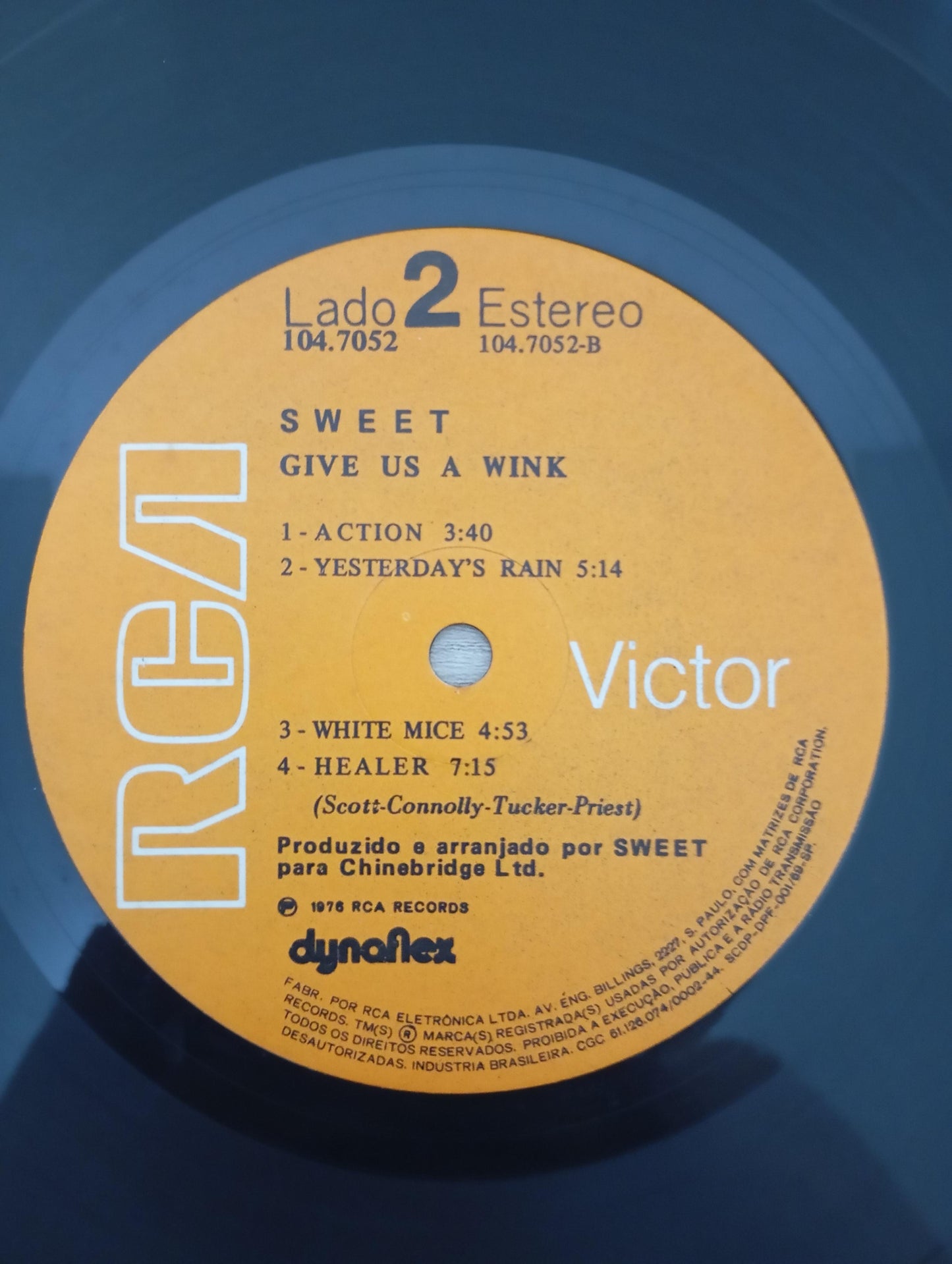 Lp Vinil The Sweet Give Us A Wink!, Leia