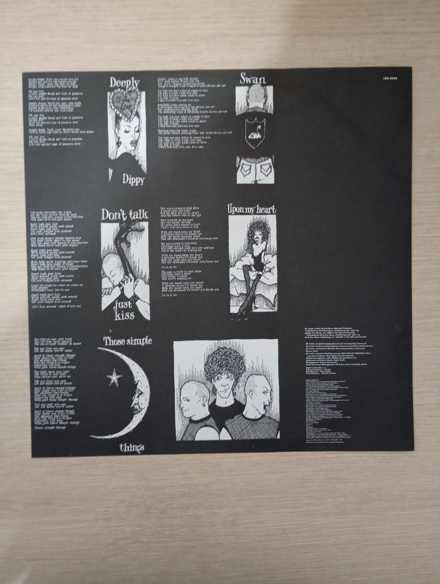Lp Vinil Right Said Fred Up Com Encarte