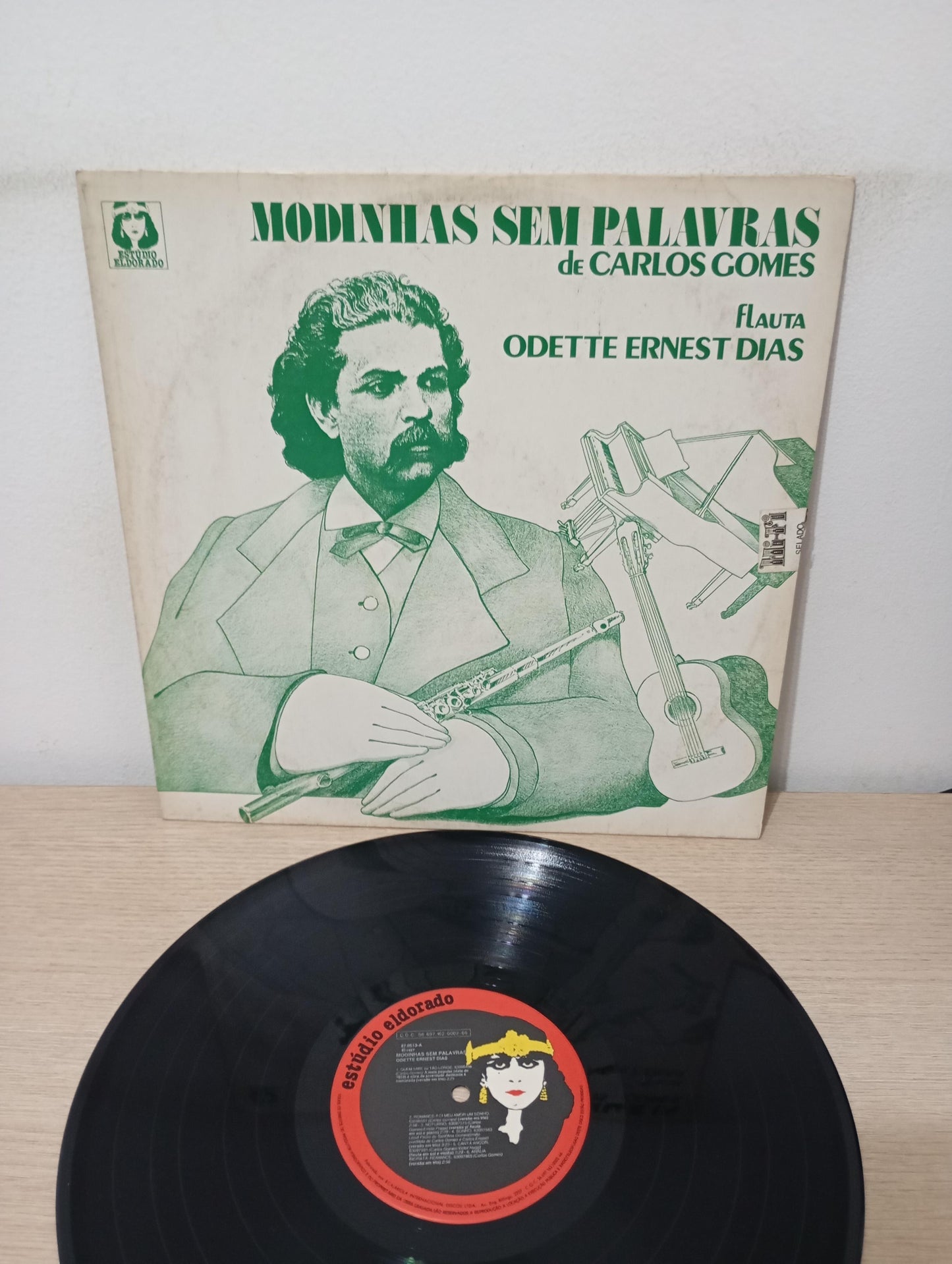 Lp Vinil Odette Dias Modinhas Sem Palavras De Carlos Gomes