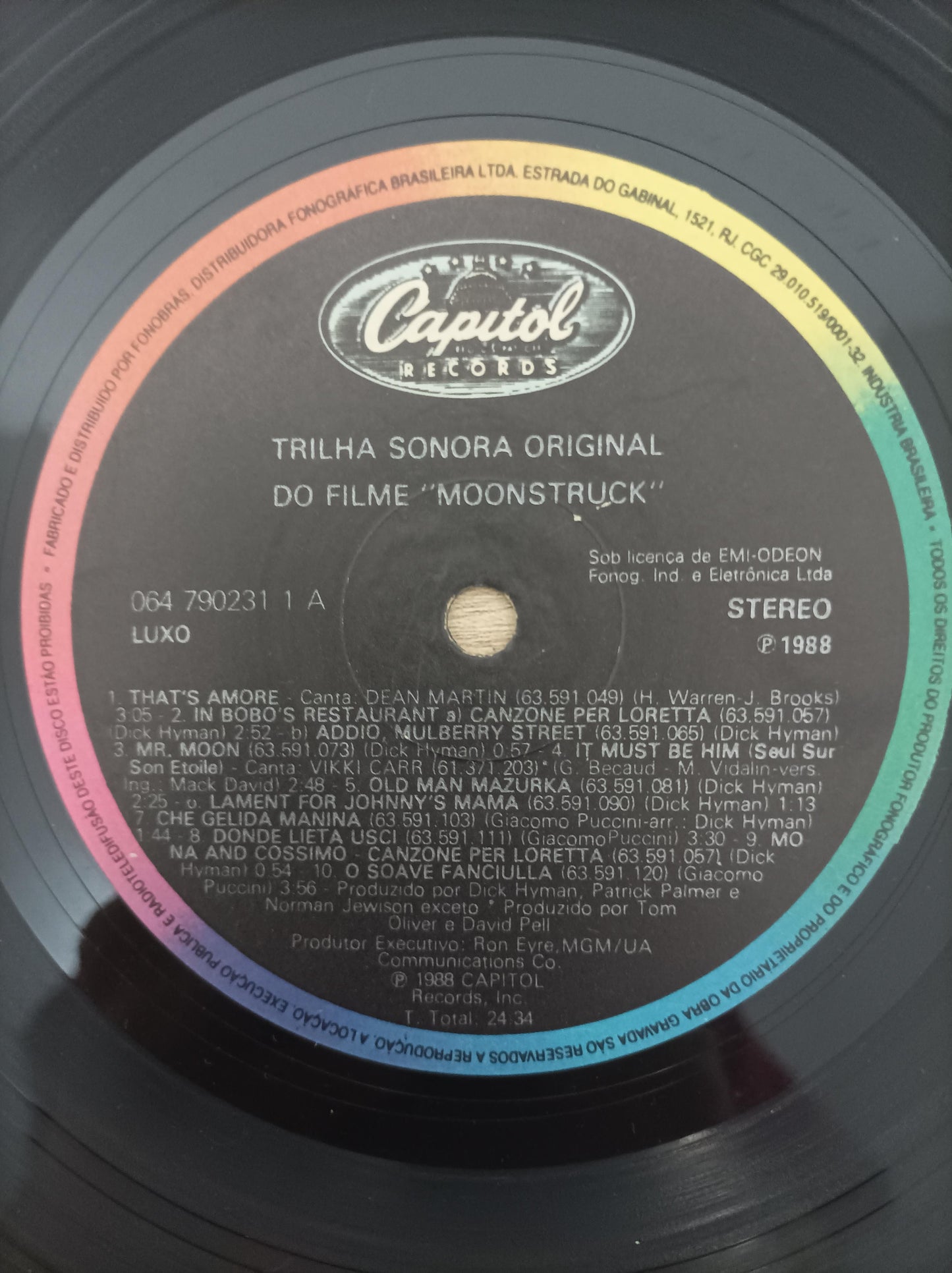 Lp Vinil Dick Hyman Moonstruck